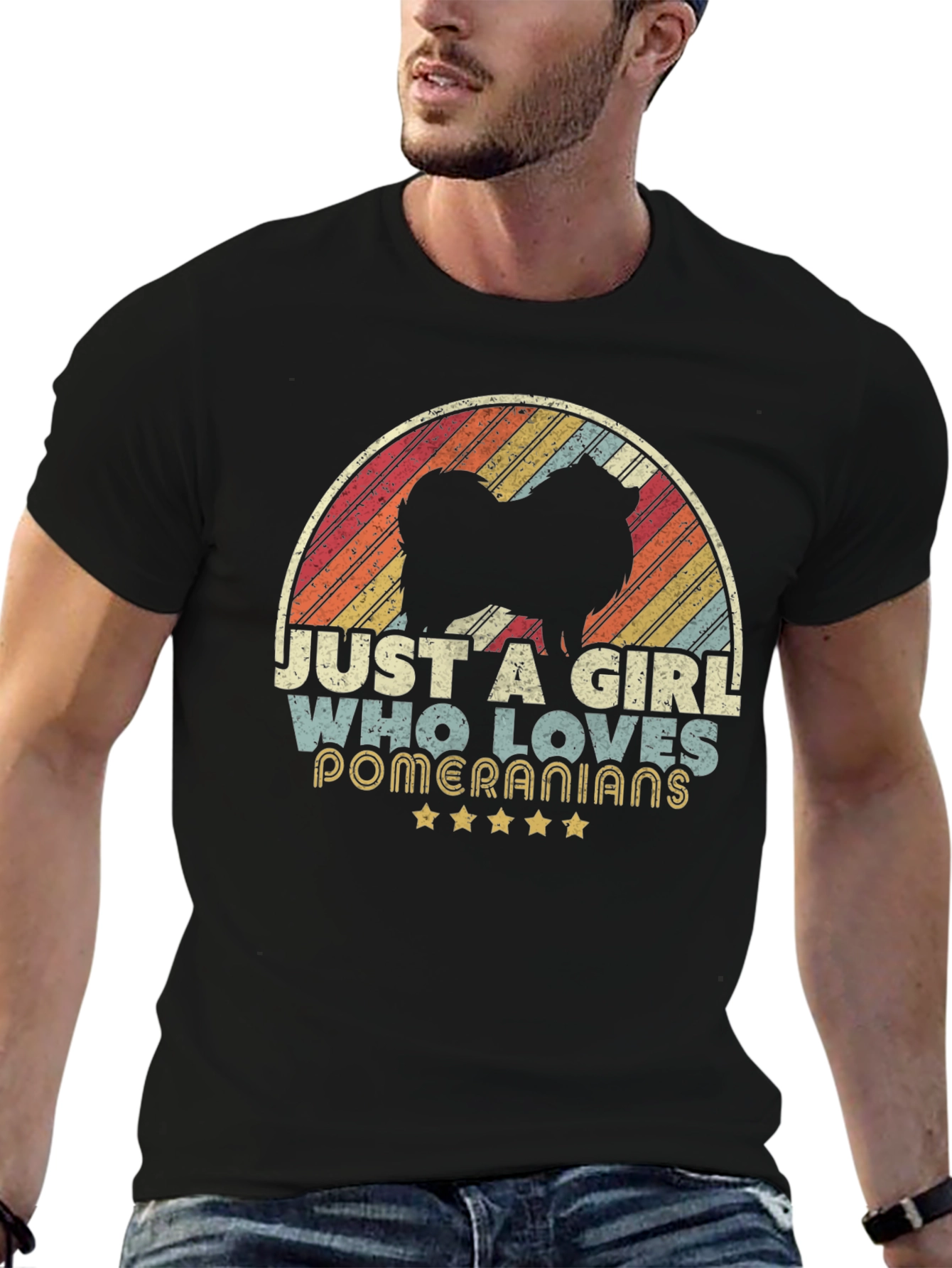 Pomeranian Lover Womens T-Shirt