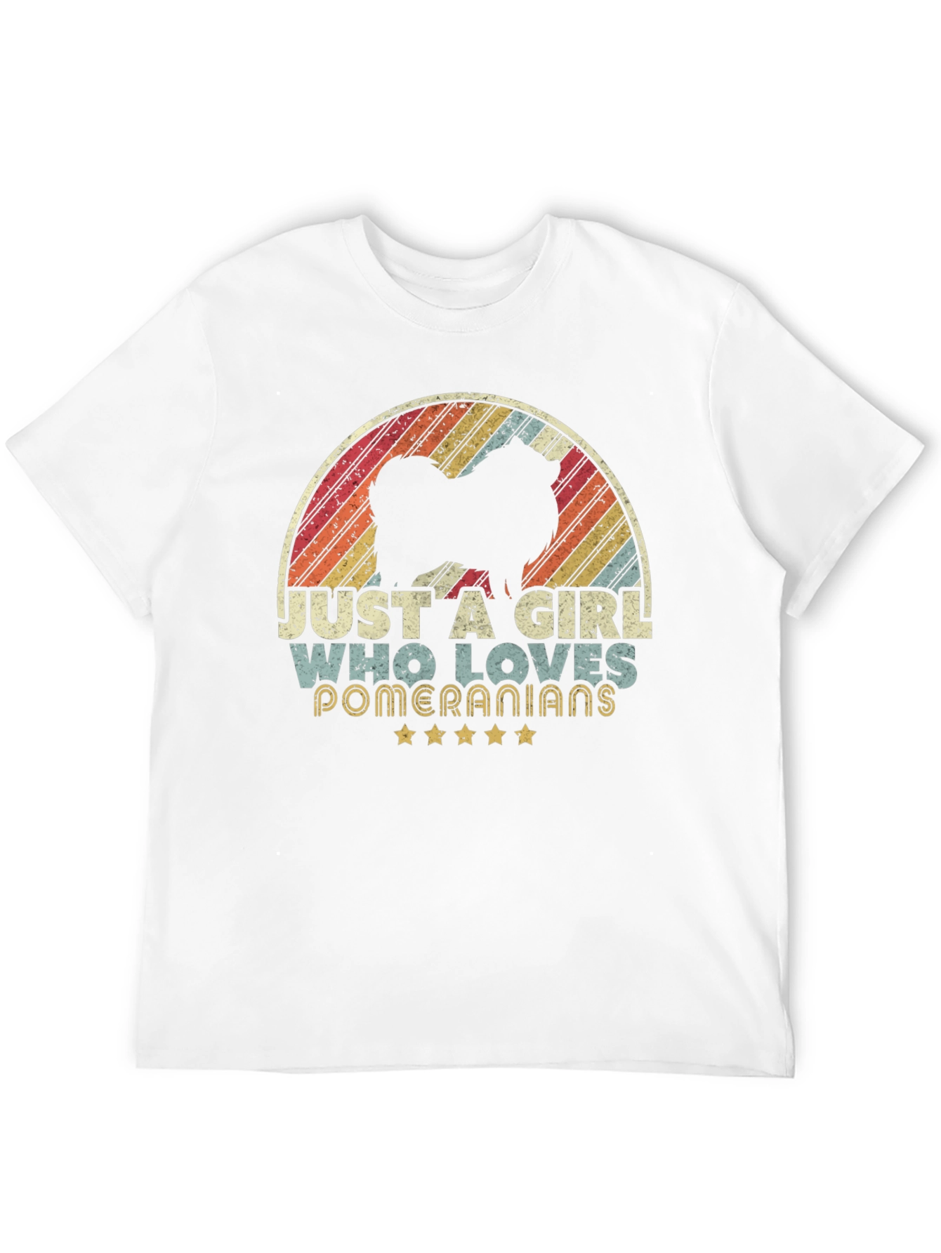 Pomeranian Lover Womens T-Shirt