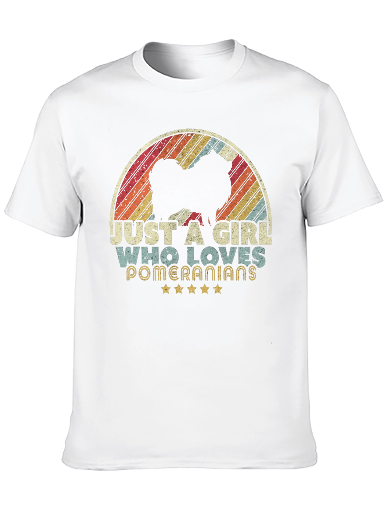 Pomeranian Lover Womens T-Shirt