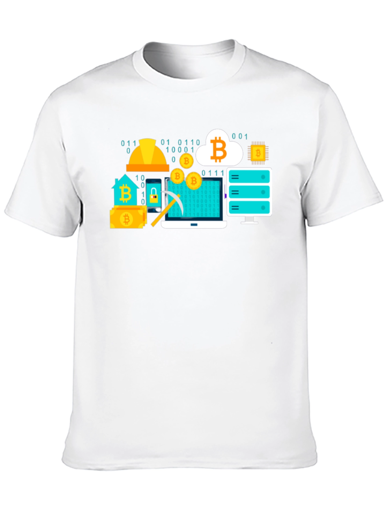 Bitcoin Crypto Mining Black T-Shirt