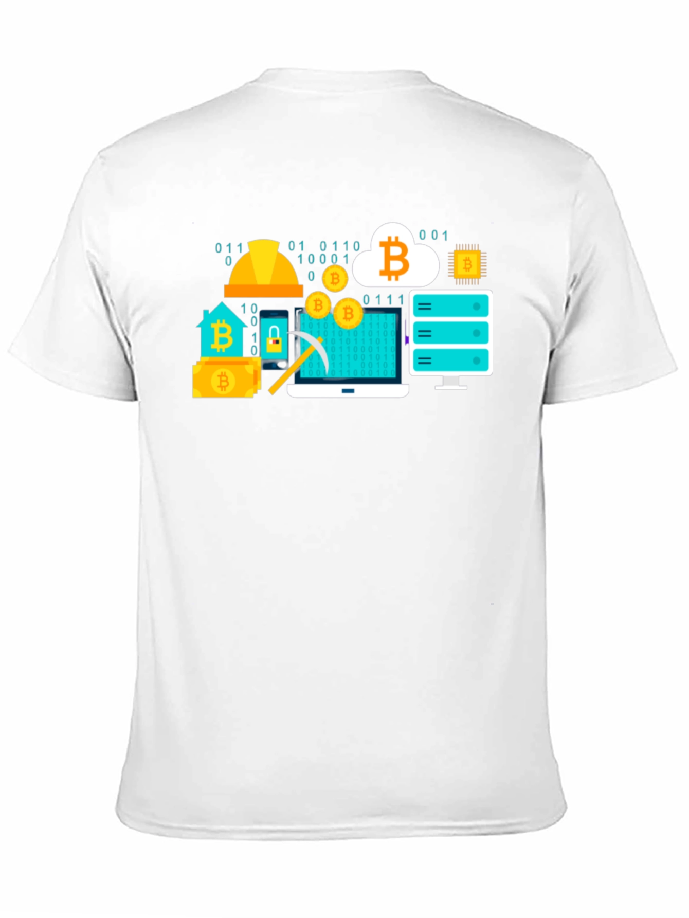 Bitcoin Crypto Mining Black T-Shirt