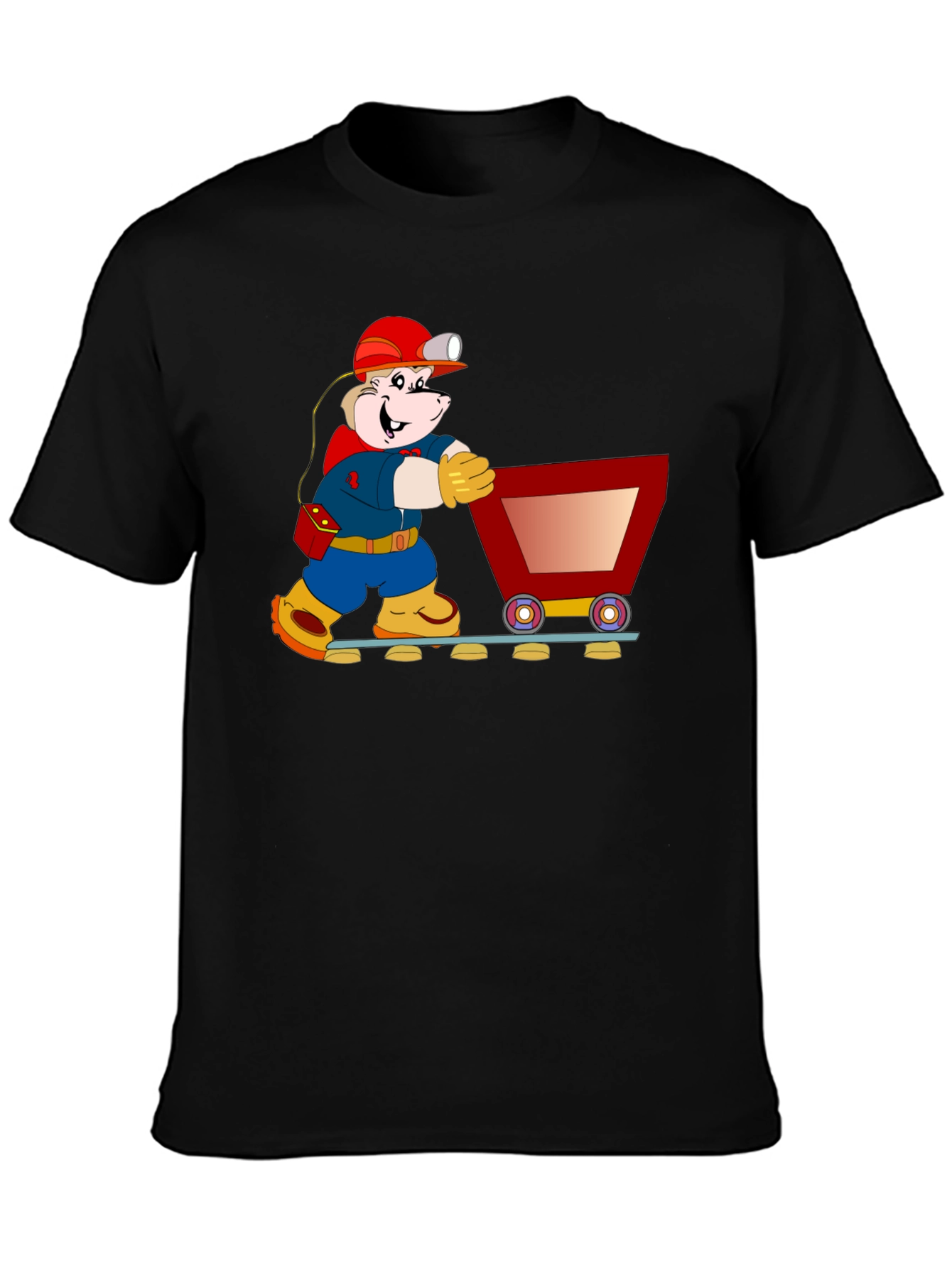 Cartoon Miner T-Shirt
