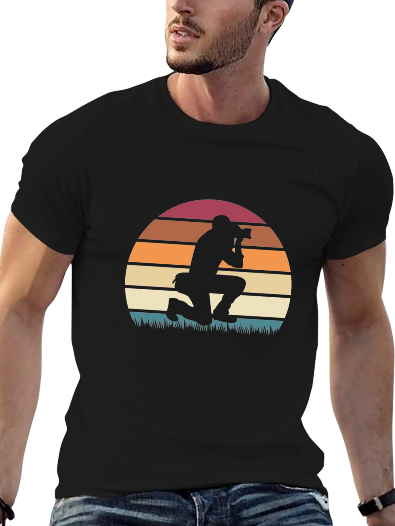Photographer Sunset Graphic Tee