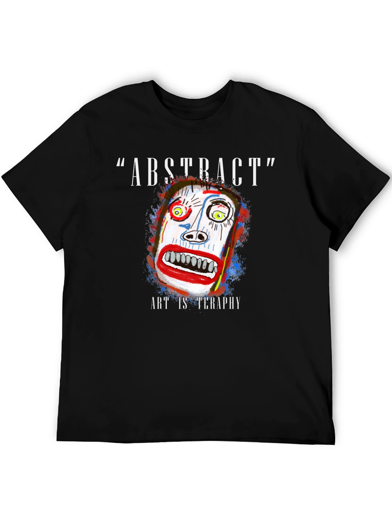 Abstract Art Therapy Graphic Tee