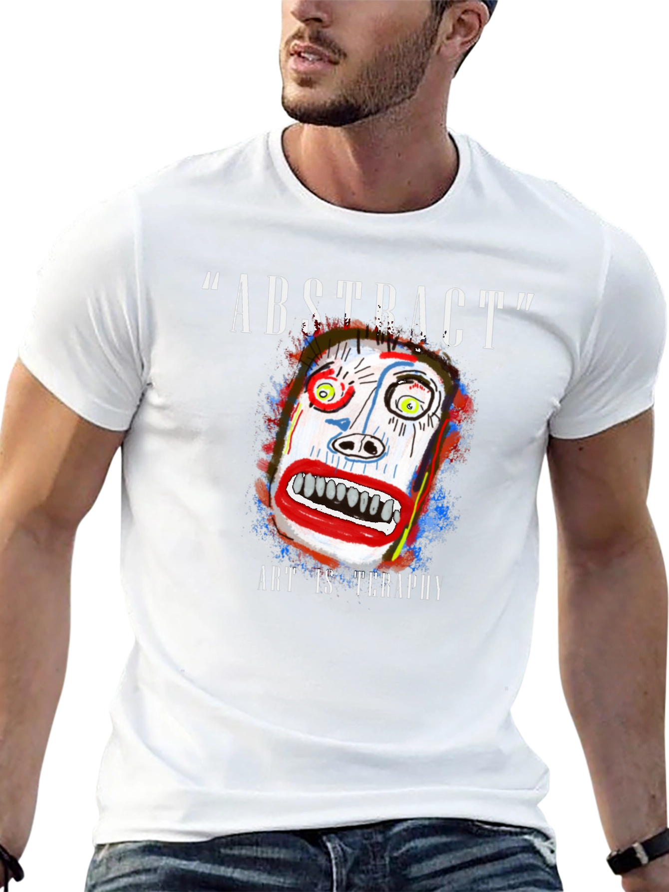 Abstract Art Therapy Graphic Tee