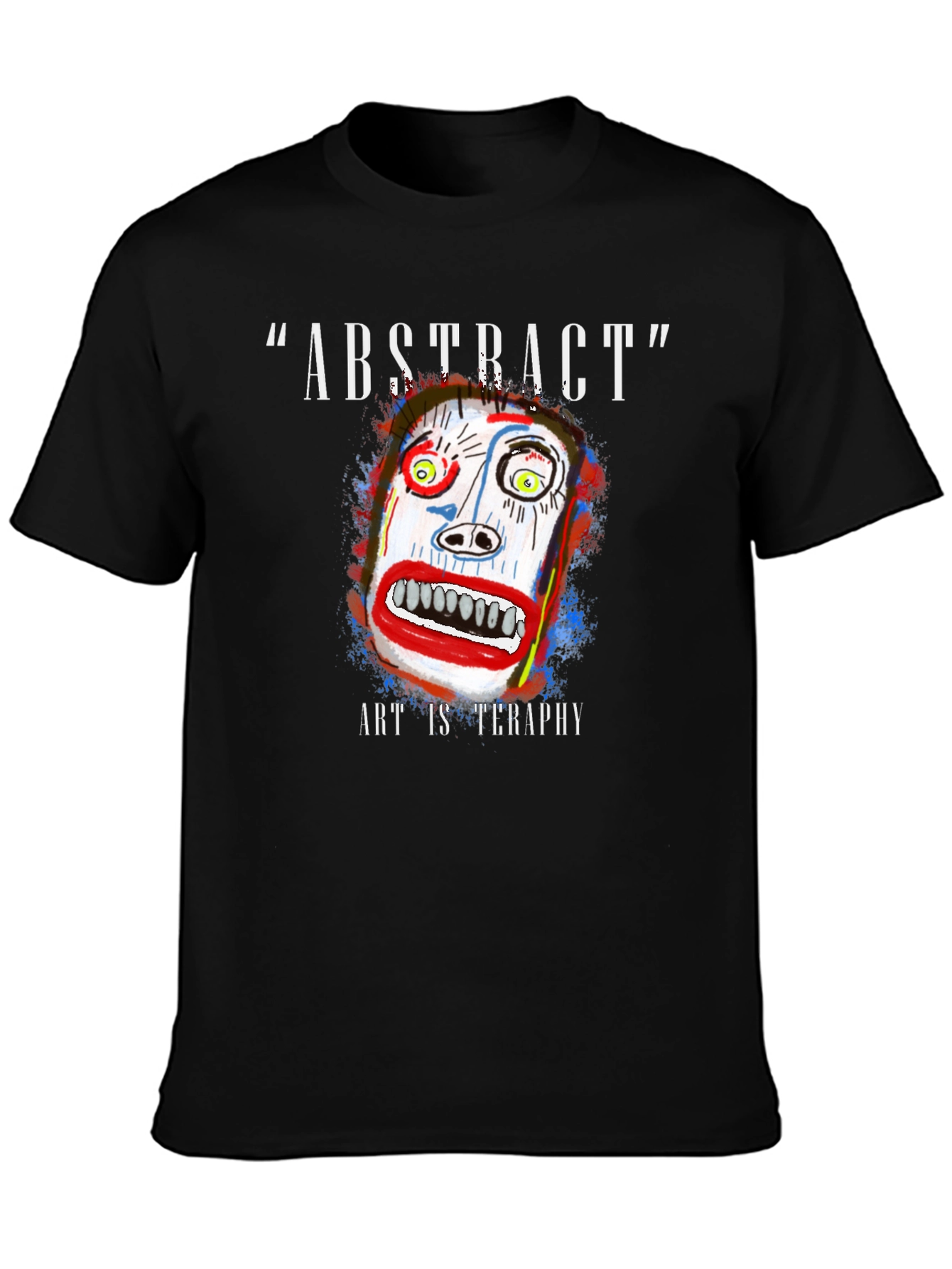 Abstract Art Therapy Graphic Tee