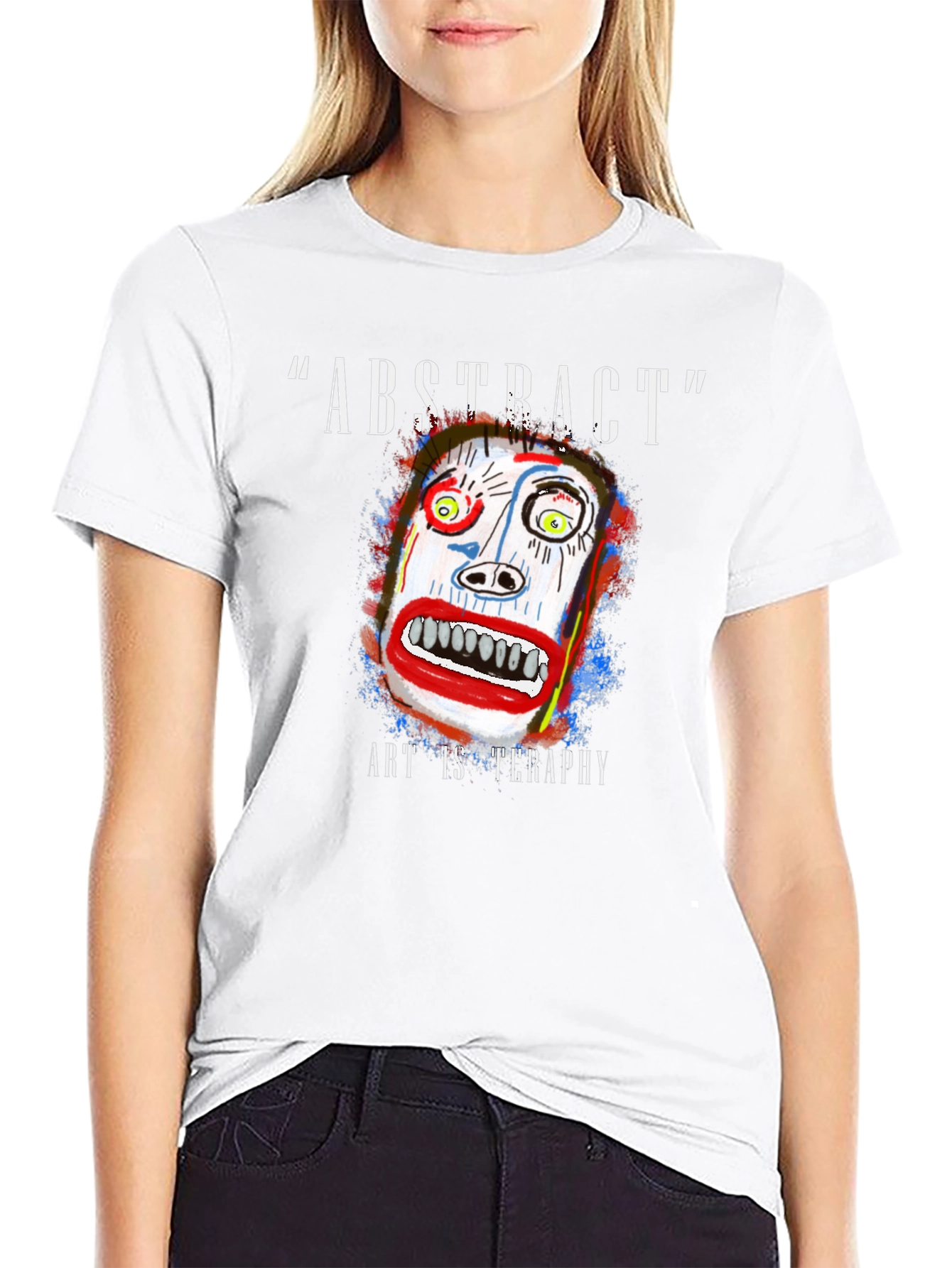 Abstract Art Therapy Graphic Tee