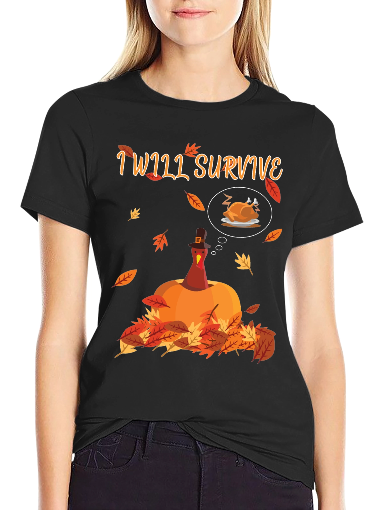 I Will Survive Thanksgiving T-Shirt