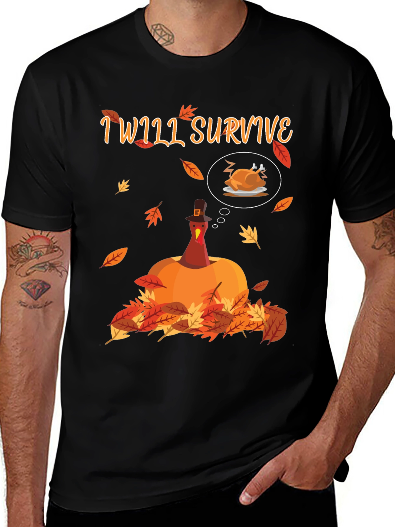 I Will Survive Thanksgiving T-Shirt