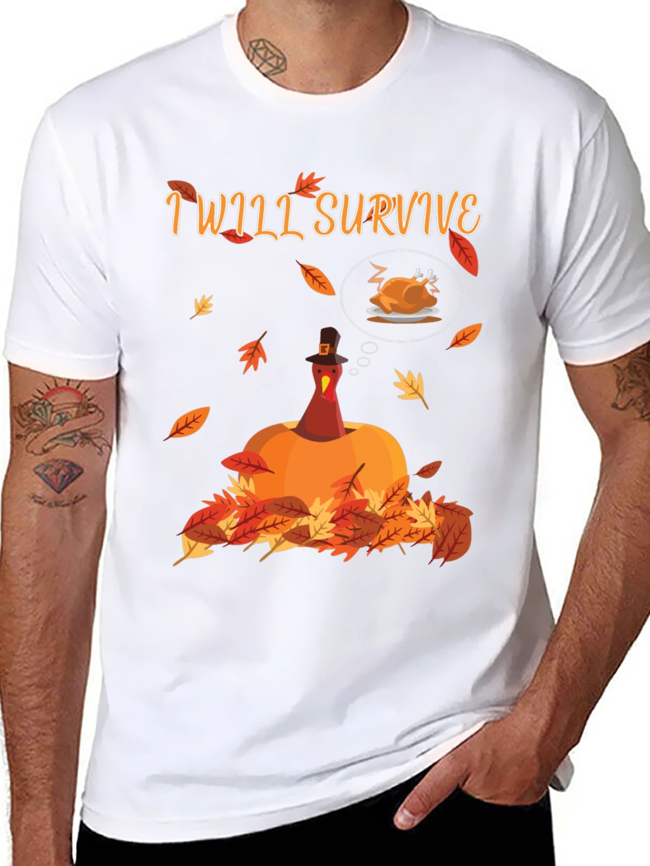 I Will Survive Thanksgiving T-Shirt