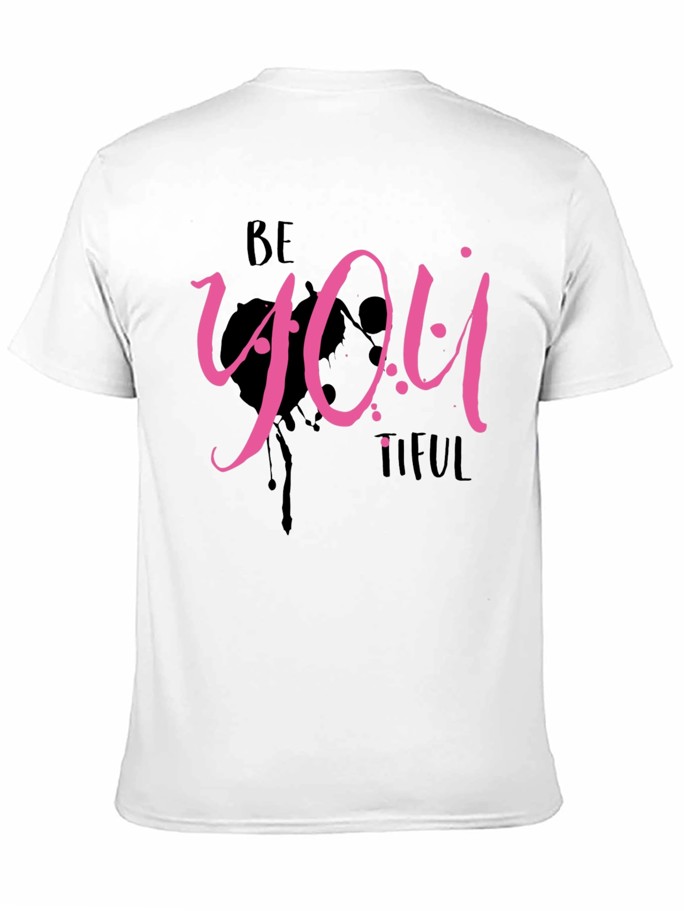 Be You Tiful Black Graphic Tee