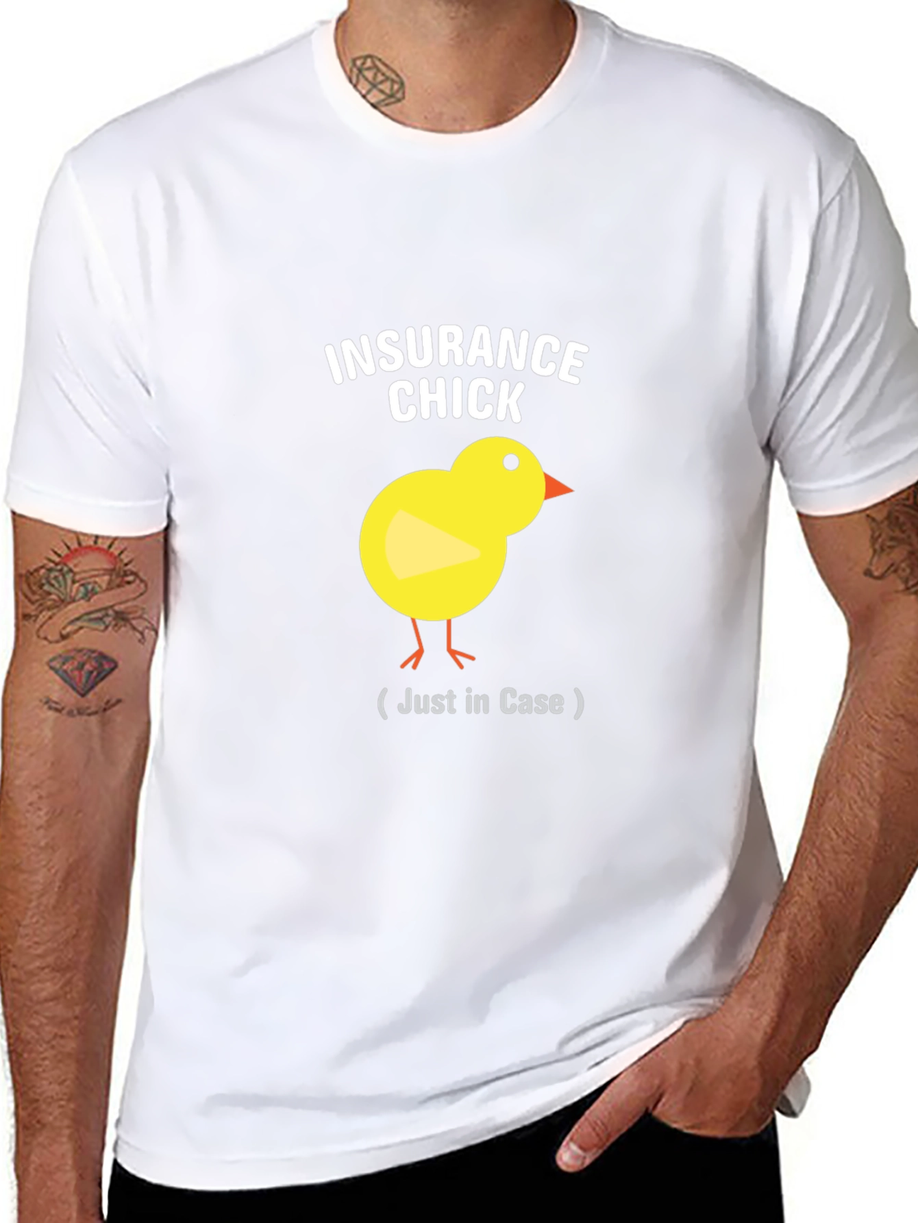 Insurance Chick T-Shirt - Just in Case