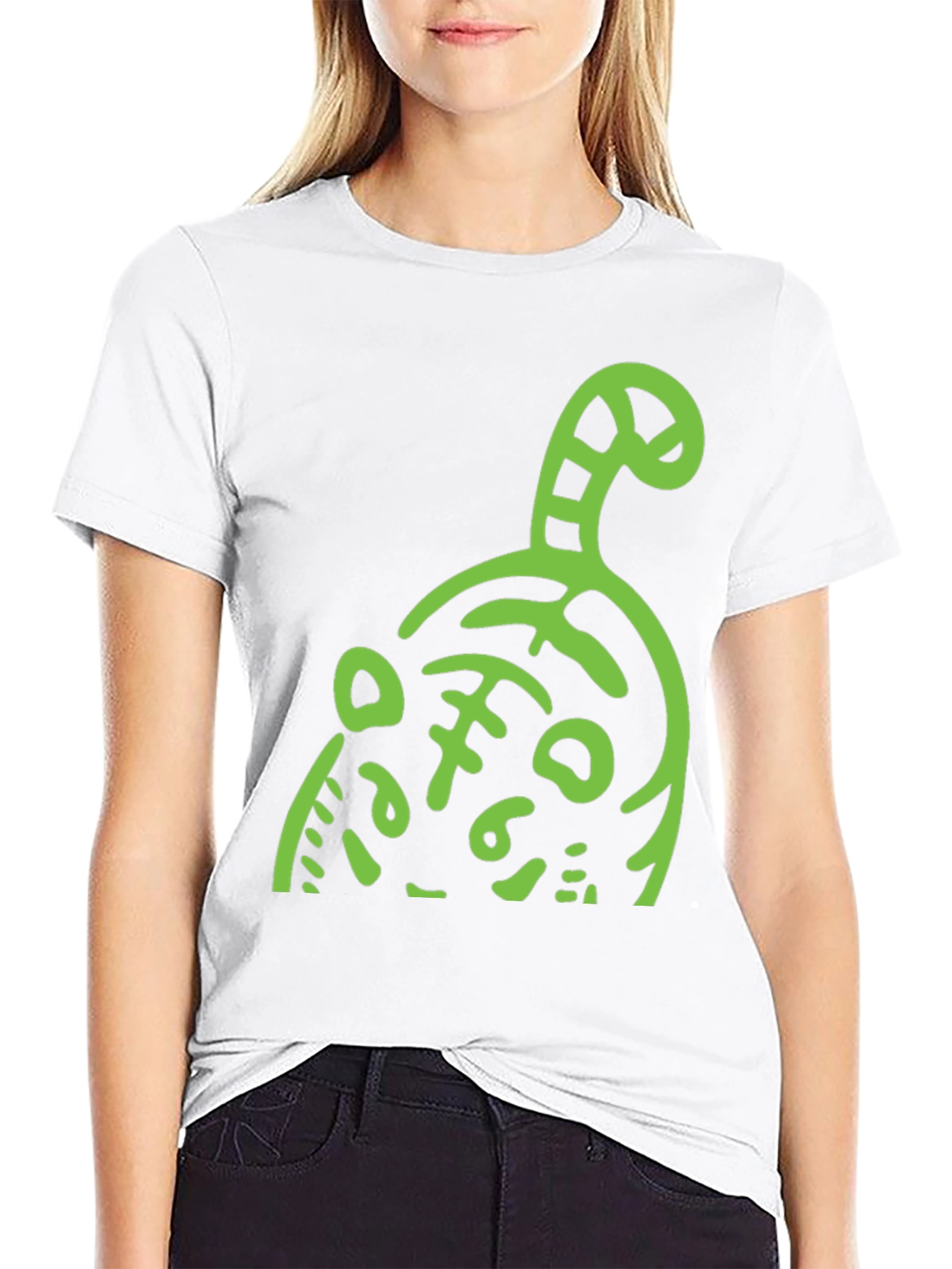 Abstract Tiger Graphic Tee