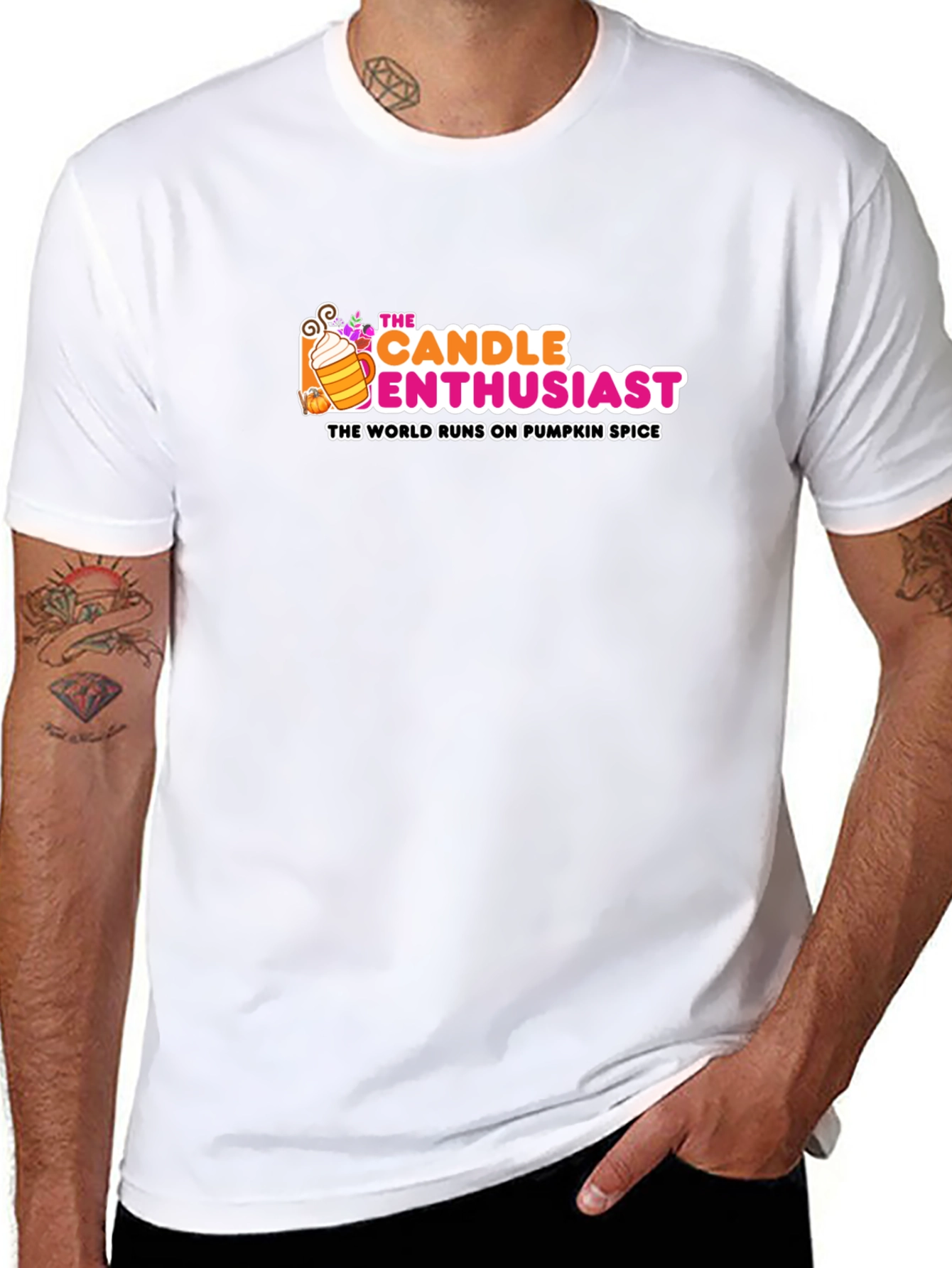 Candle Enthusiast Pumpkin Spice T-Shirt