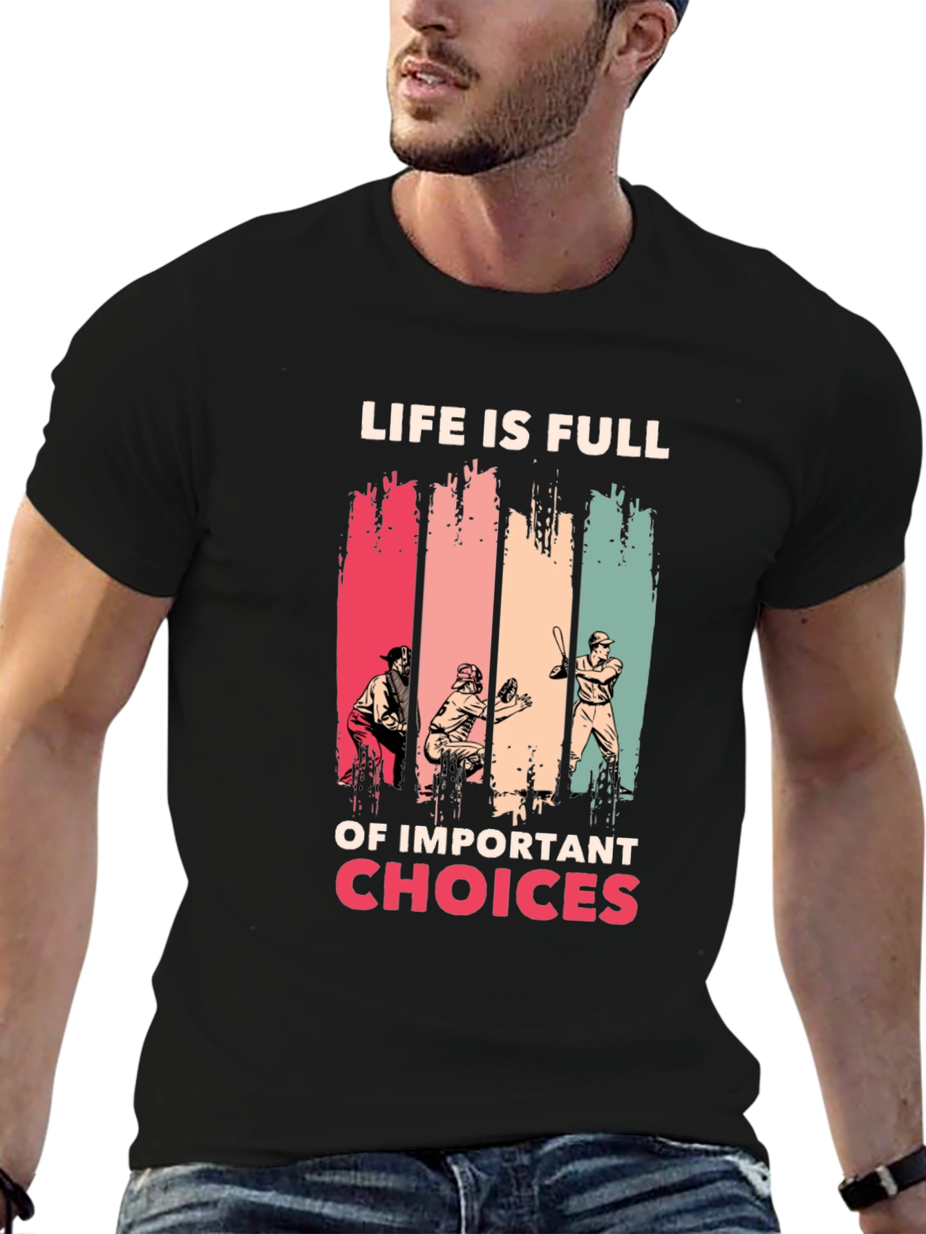 Life is Full of Important Choices Graphic Tee