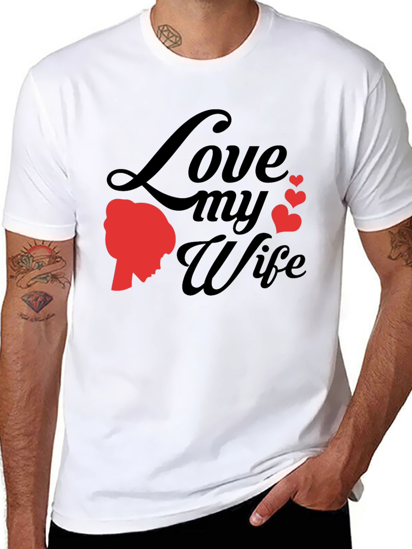 Love My Wife T-Shirt - Anniversary Gift