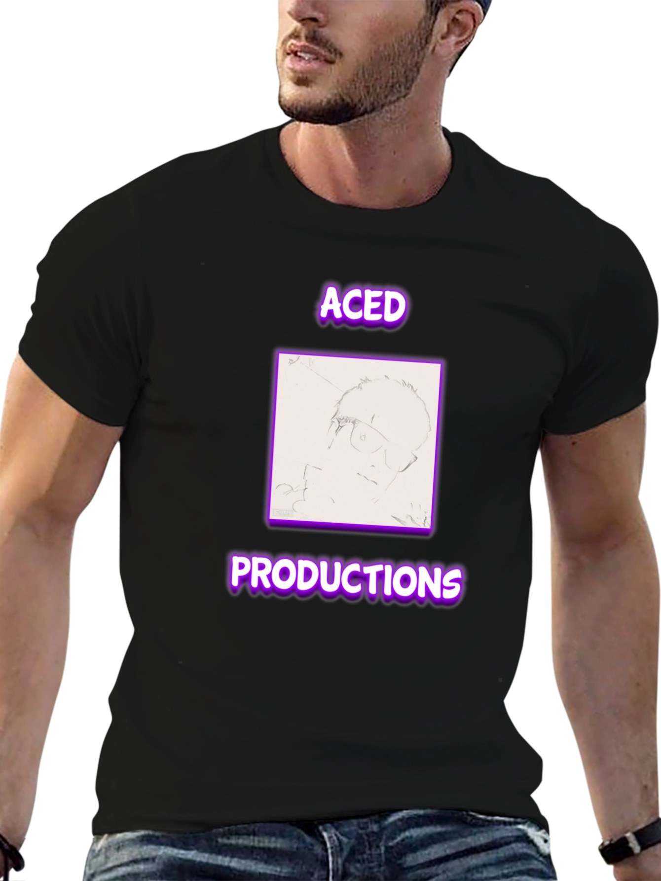 Aced Productions T-Shirt: Unique Design Comfortable Fit