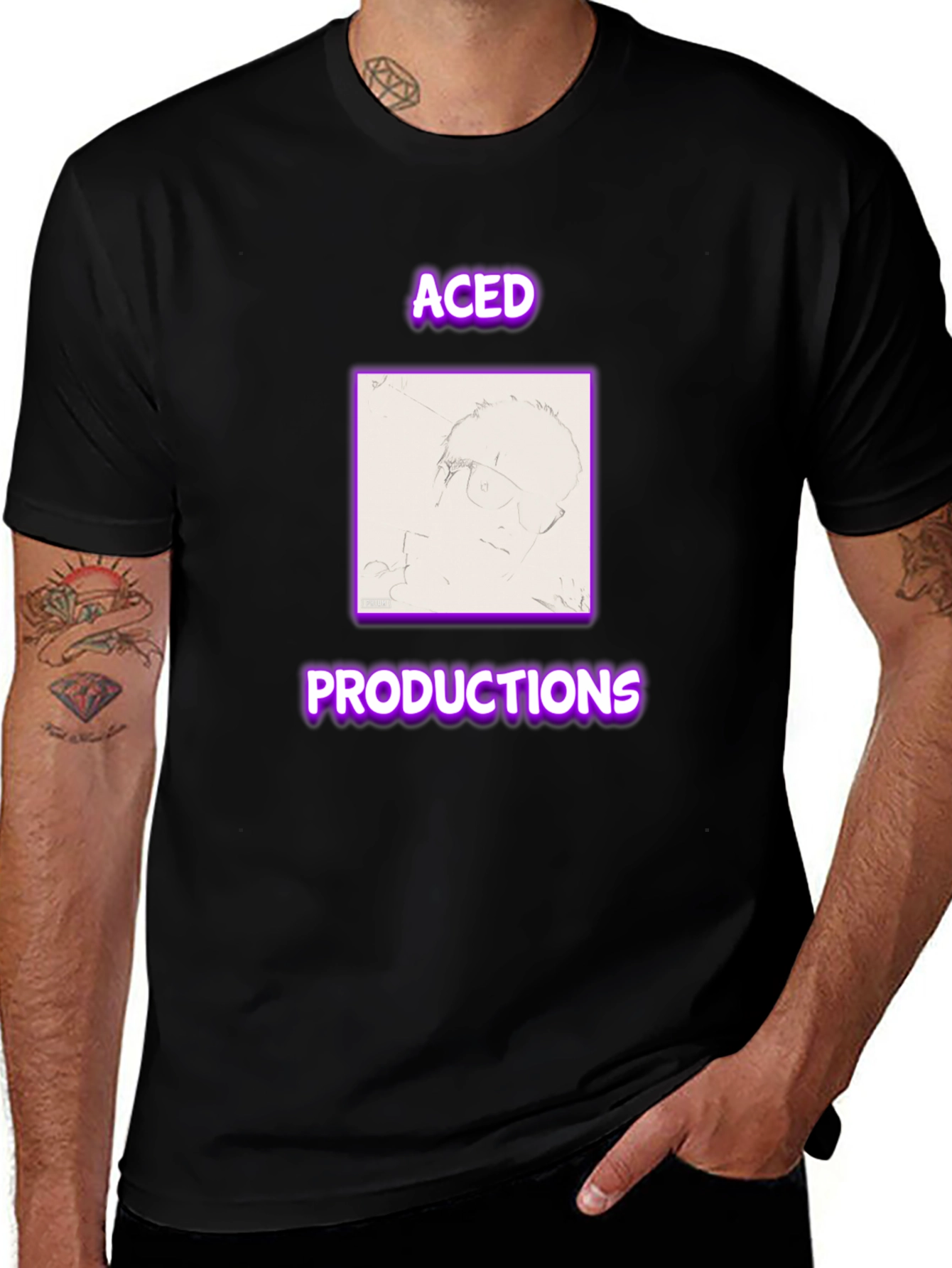 Aced Productions T-Shirt: Unique Design Comfortable Fit