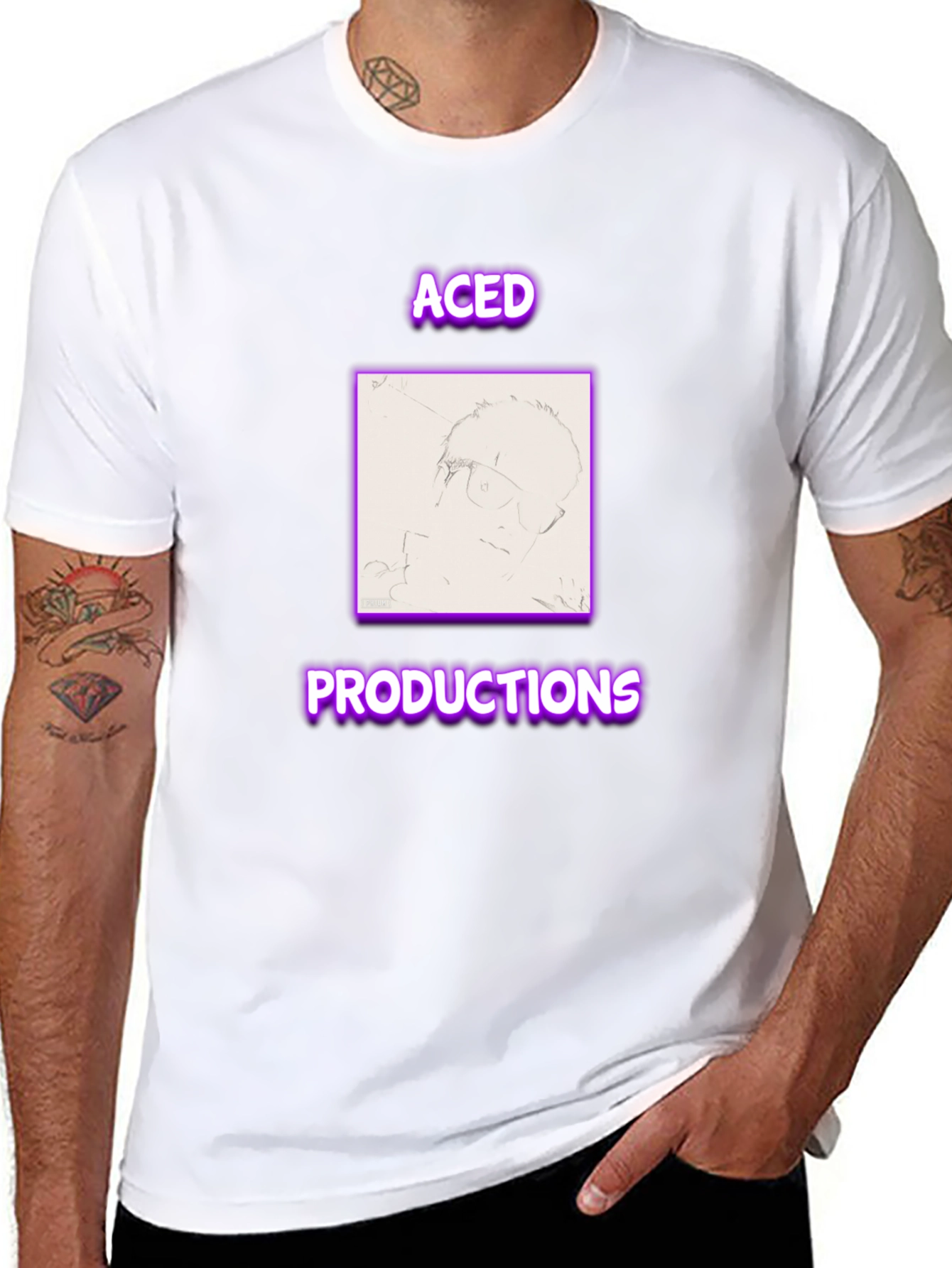Aced Productions T-Shirt: Unique Design Comfortable Fit