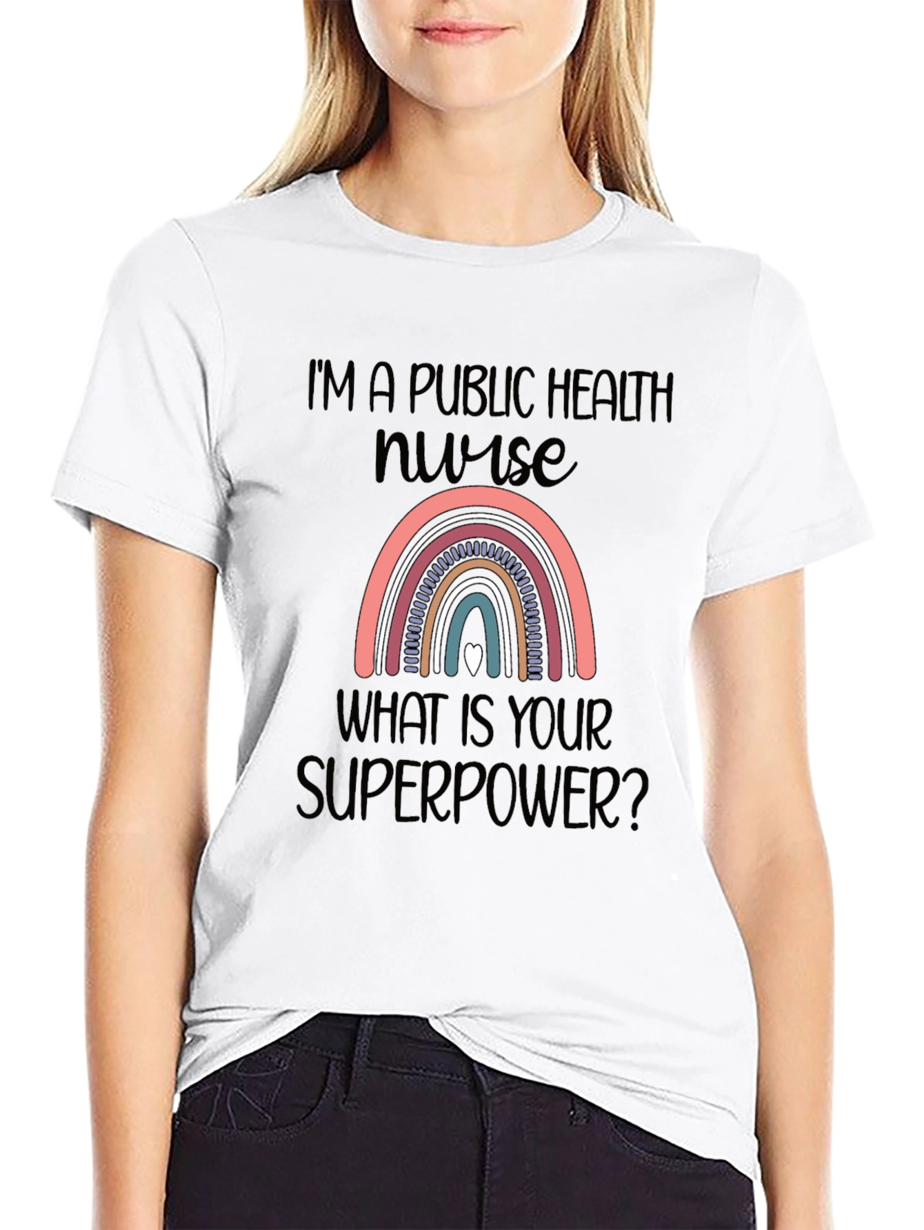 Public Health Nurse Superpower T-Shirt