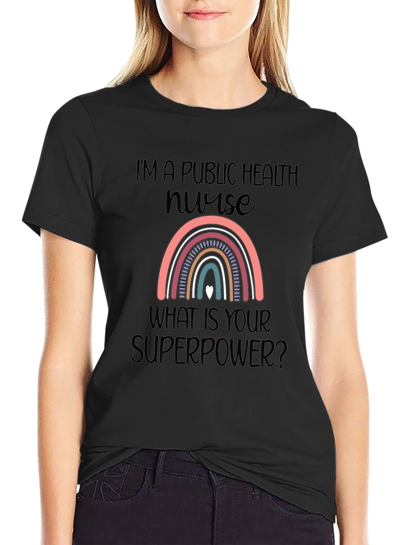 Public Health Nurse Superpower T-Shirt