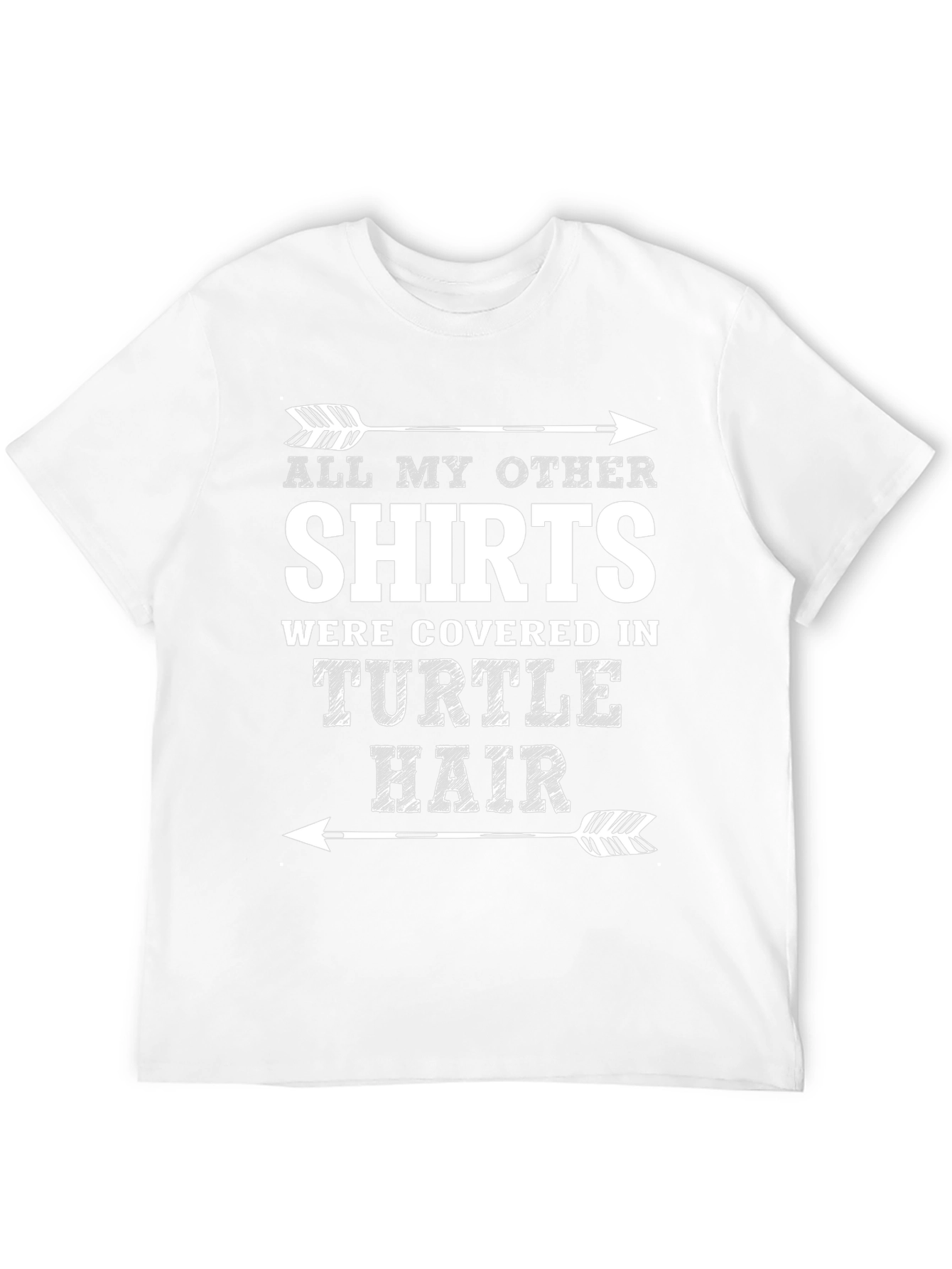 Funny Turtle Hair T-Shirt