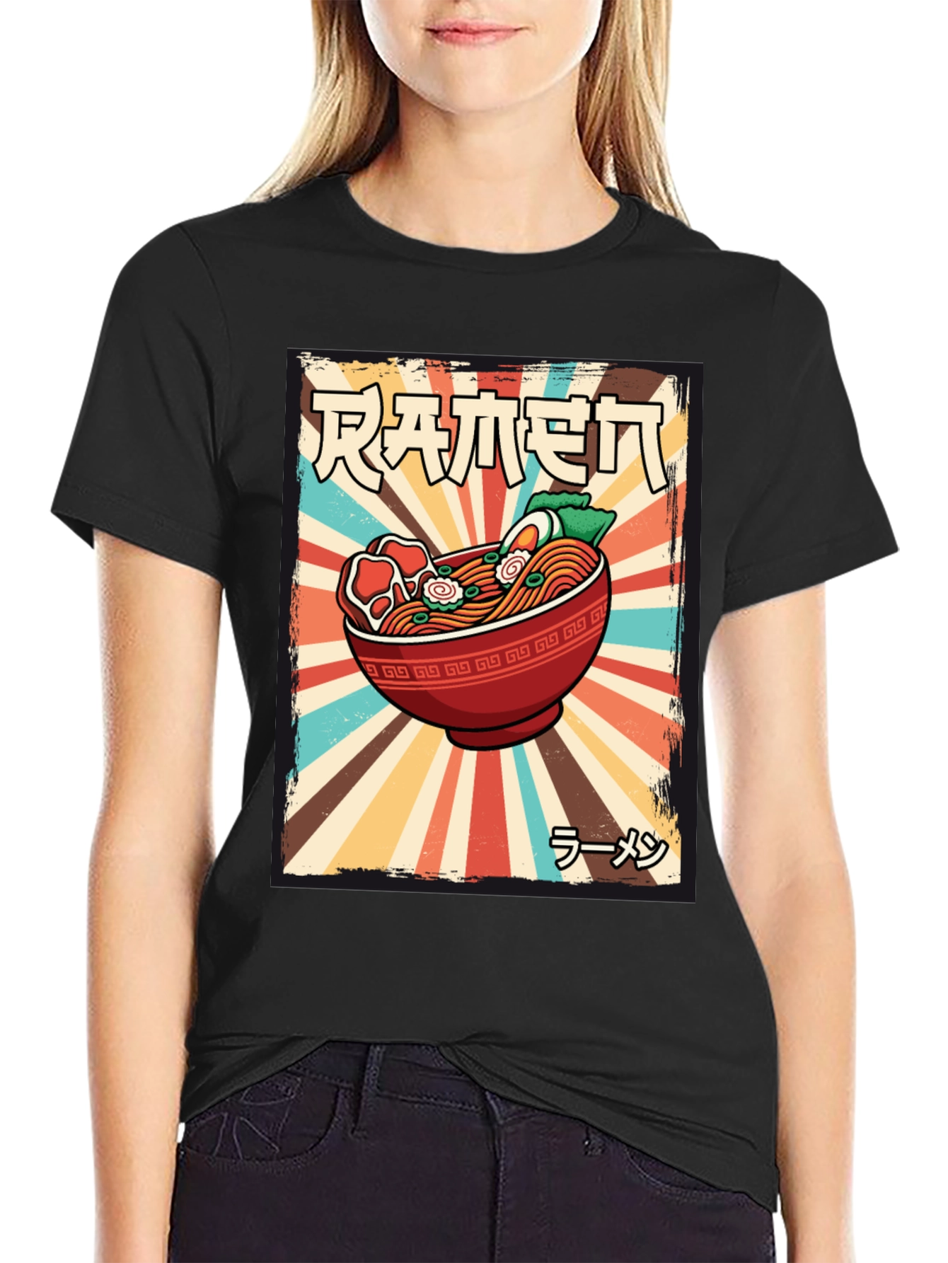 Retro Ramen Graphic T-Shirt