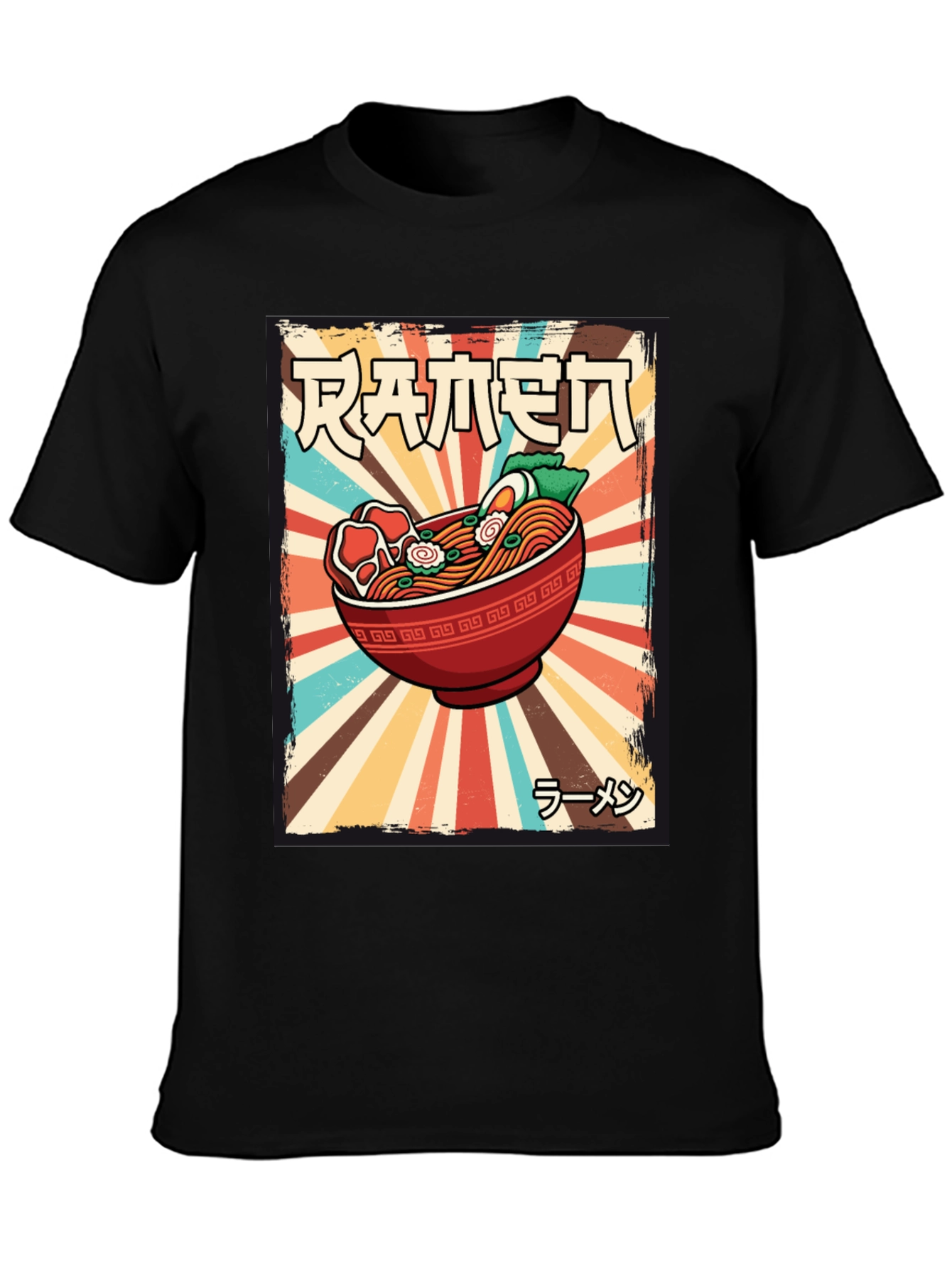 Retro Ramen Graphic T-Shirt