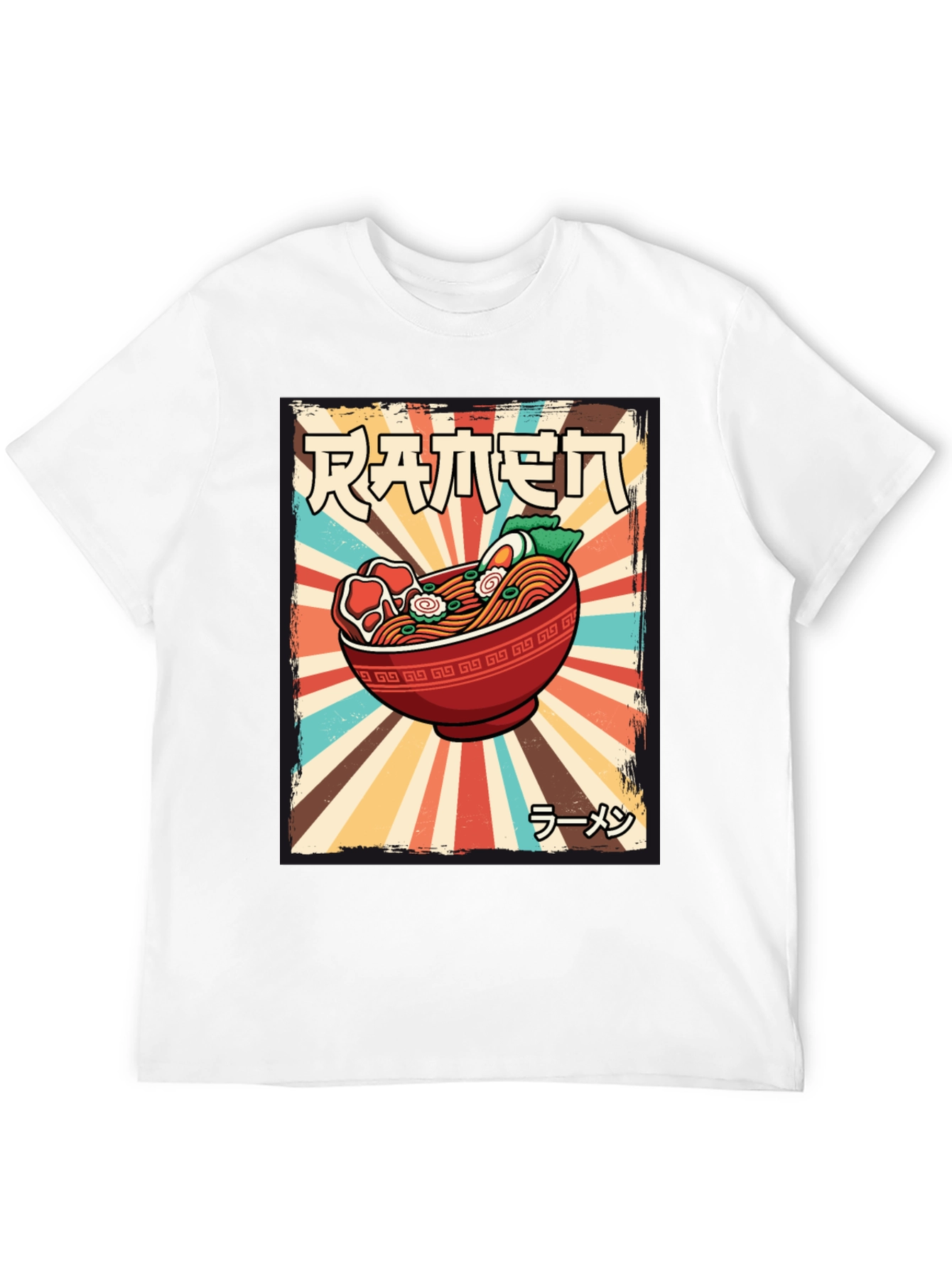 Retro Ramen Graphic T-Shirt