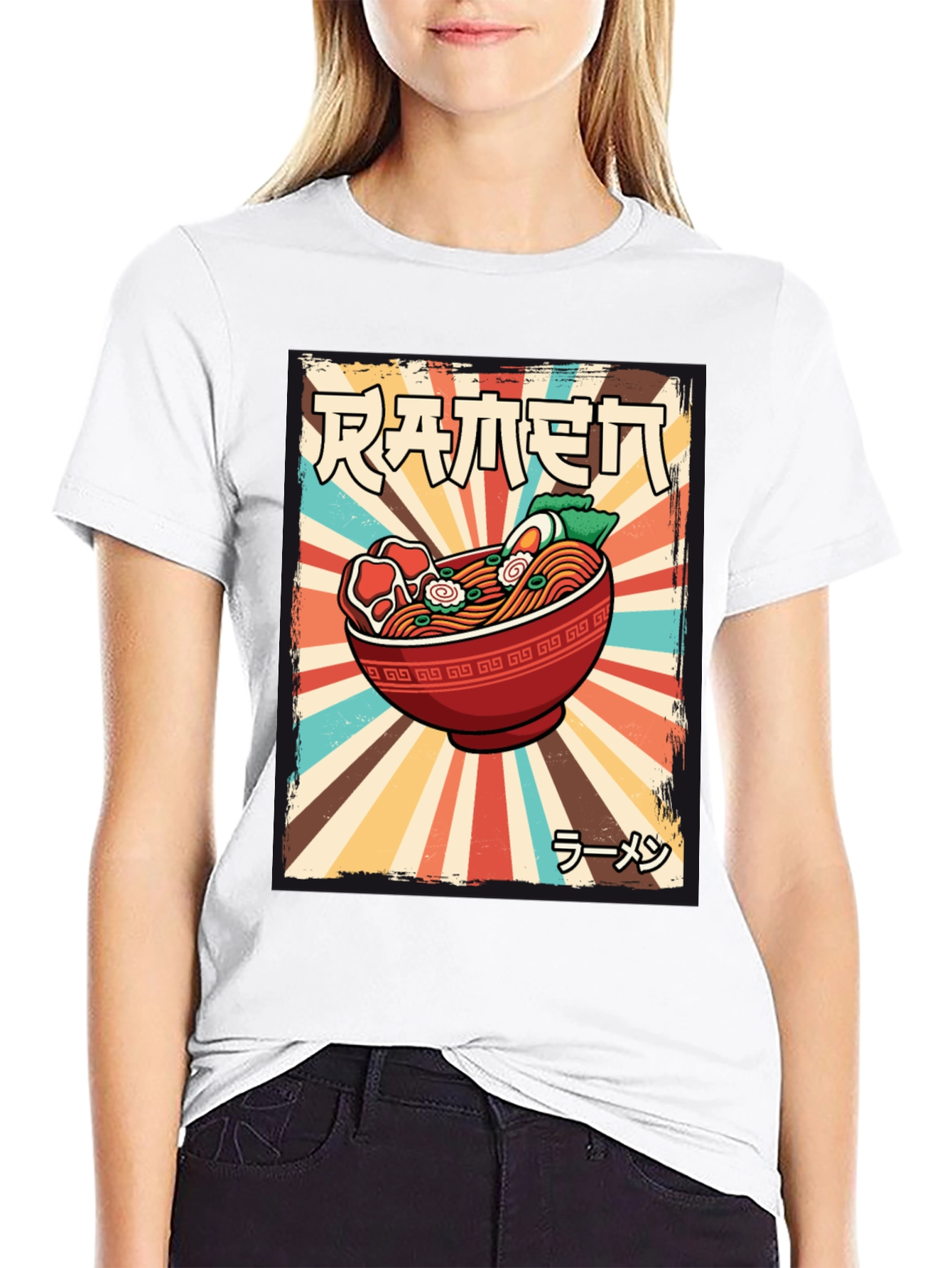 Retro Ramen Graphic T-Shirt