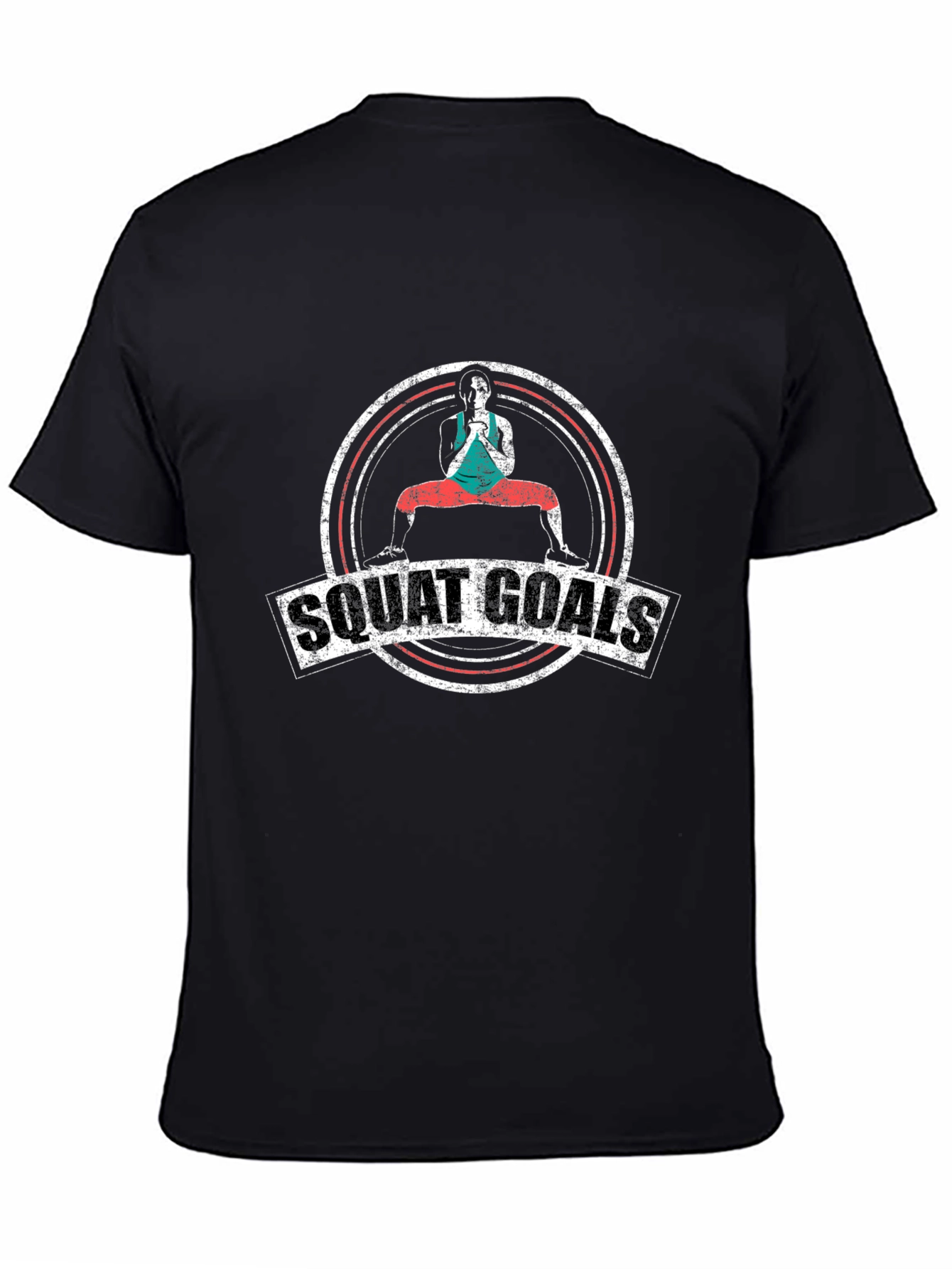 Squat Goals Graphic Tee - Fitness Apparel