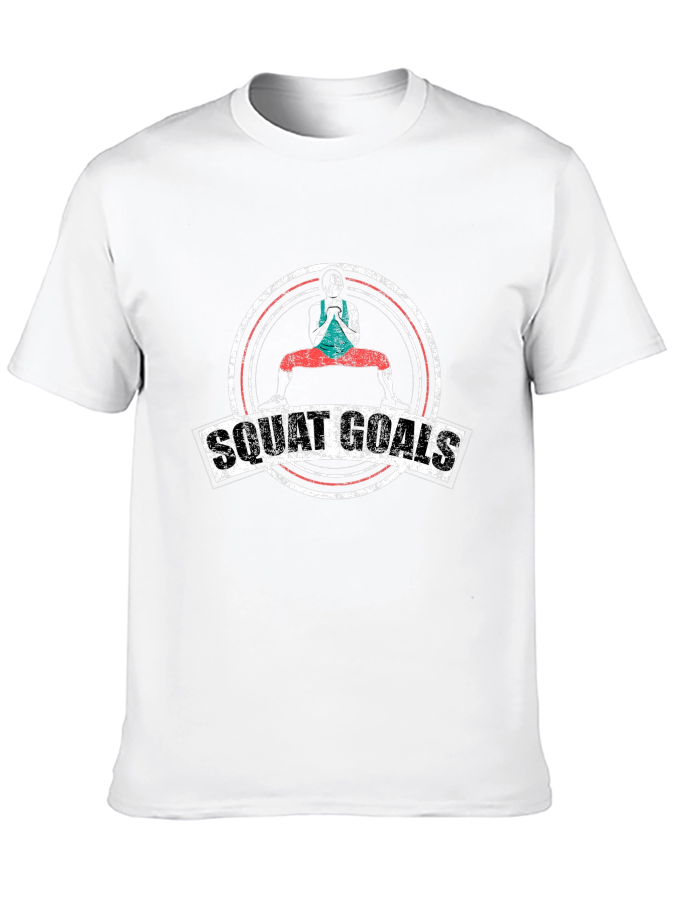 Squat Goals Graphic Tee - Fitness Apparel