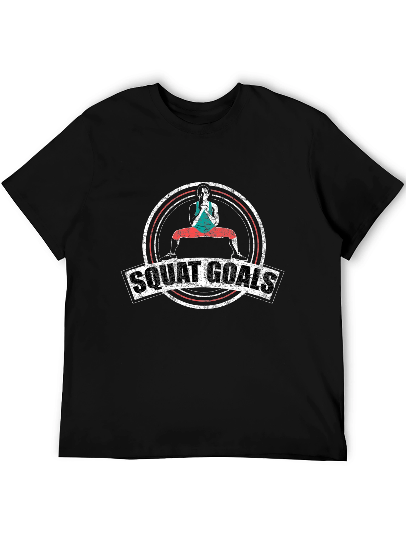 Squat Goals Graphic Tee - Fitness Apparel