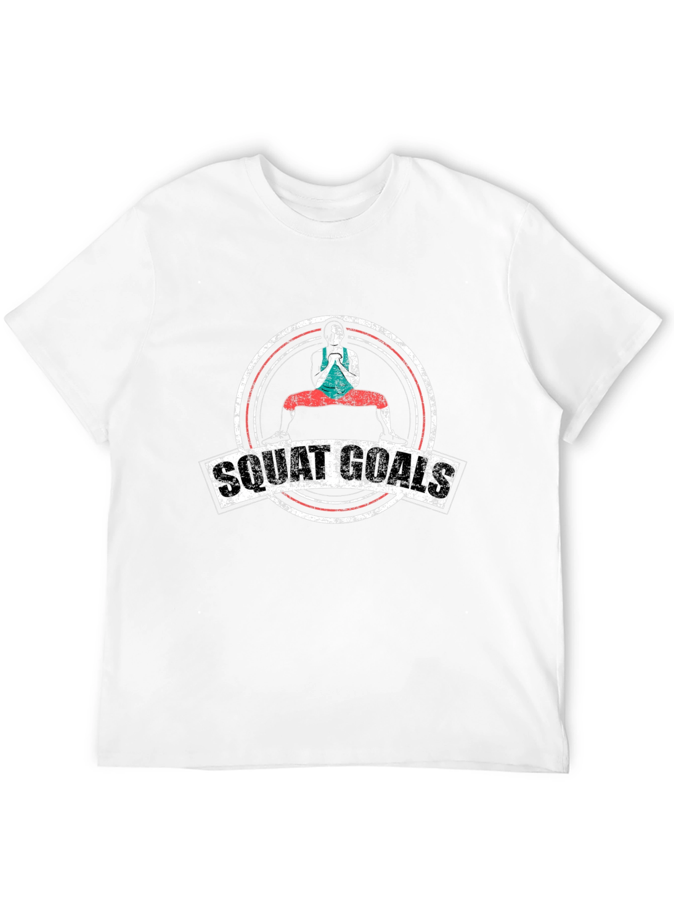 Squat Goals Graphic Tee - Fitness Apparel