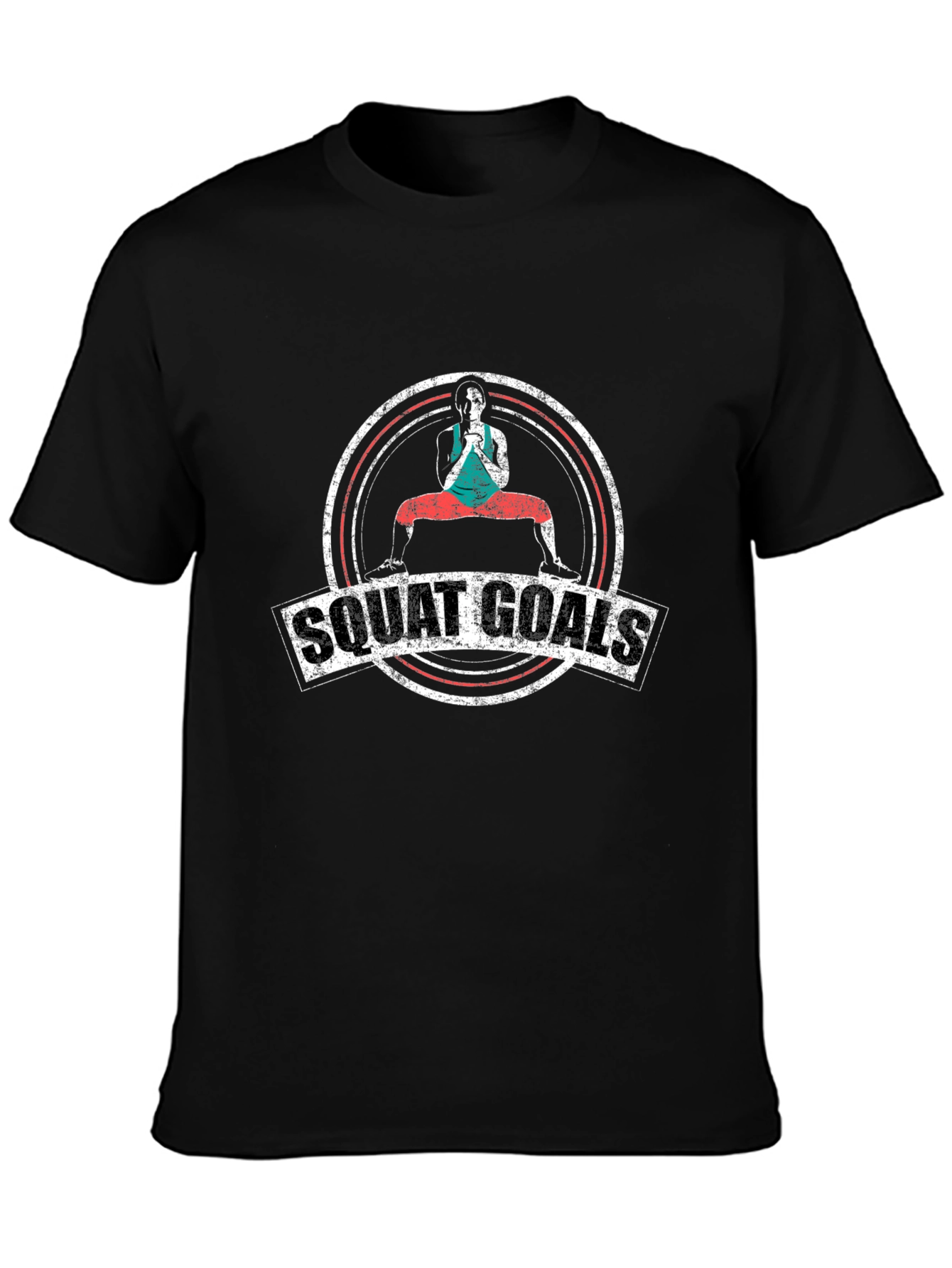 Squat Goals Graphic Tee - Fitness Apparel