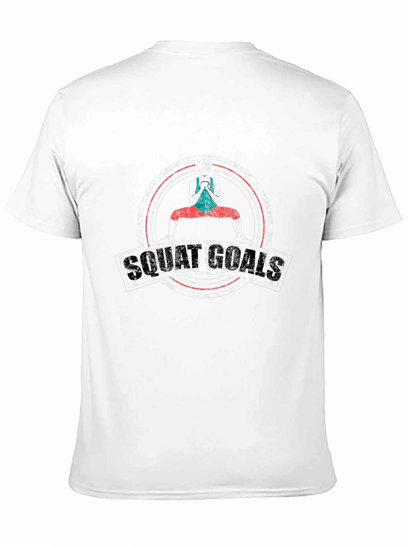 Squat Goals Graphic Tee - Fitness Apparel