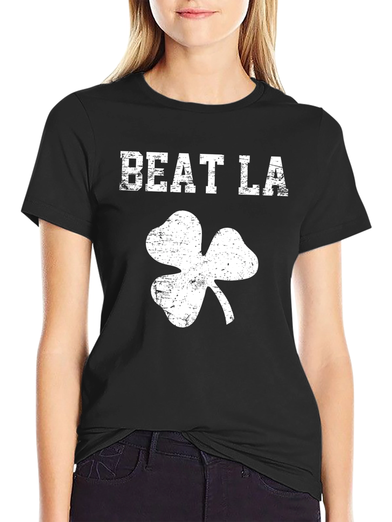 Beat LA Clover T-Shirt - Lucky Fan Apparel