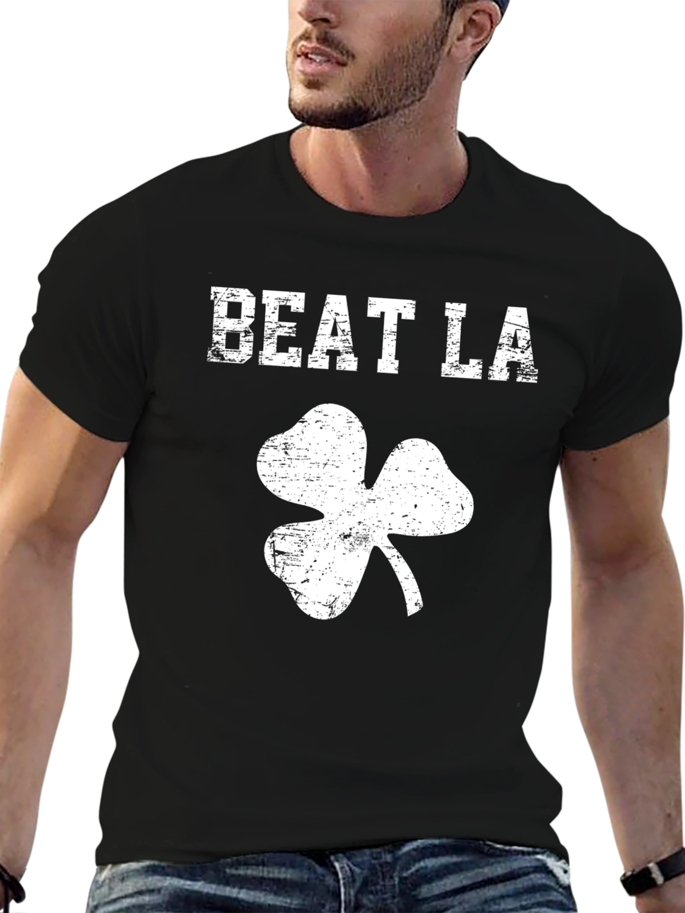 Beat LA Clover T-Shirt - Lucky Fan Apparel