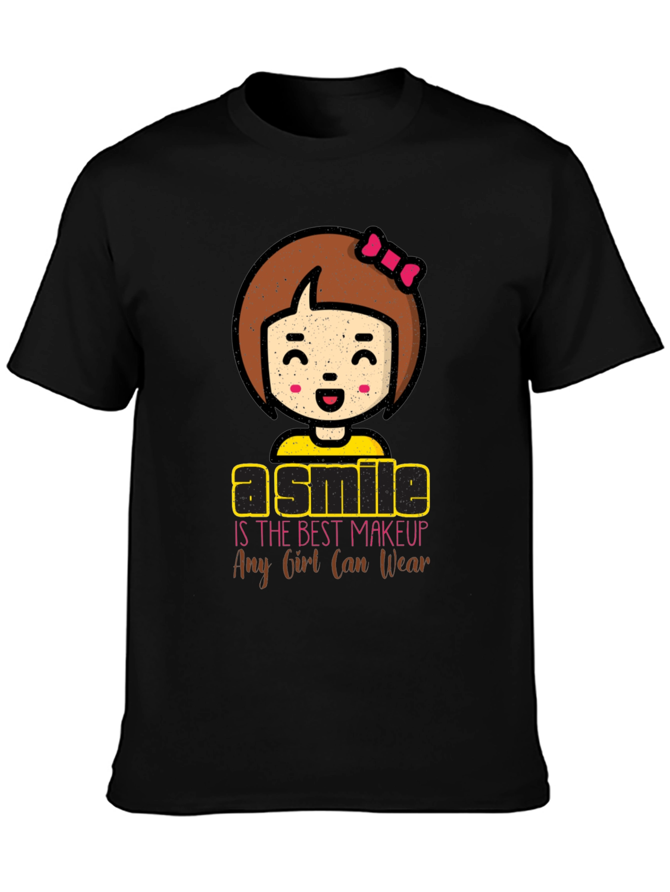 Smile is the Best Makeup Tee