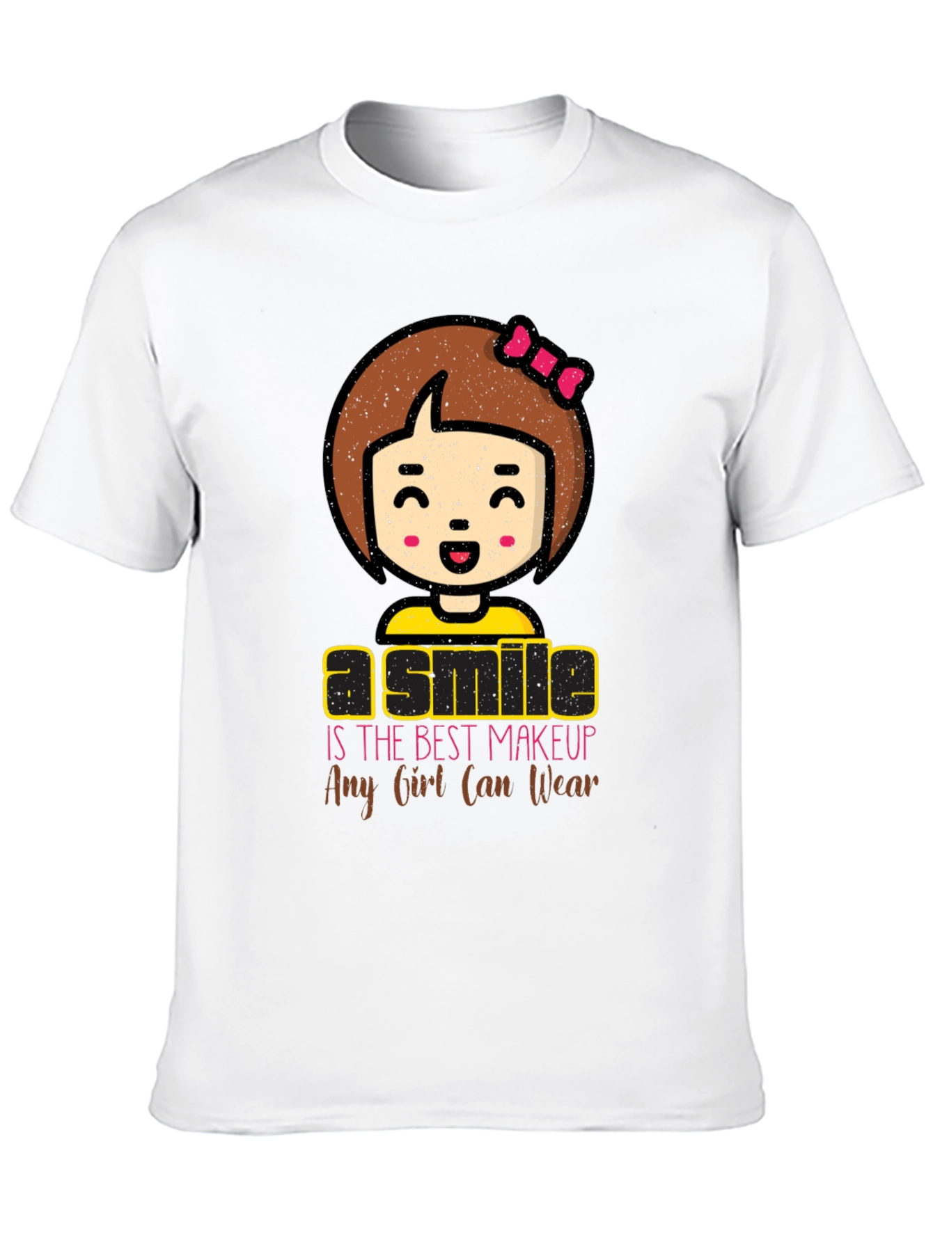 Smile is the Best Makeup Tee