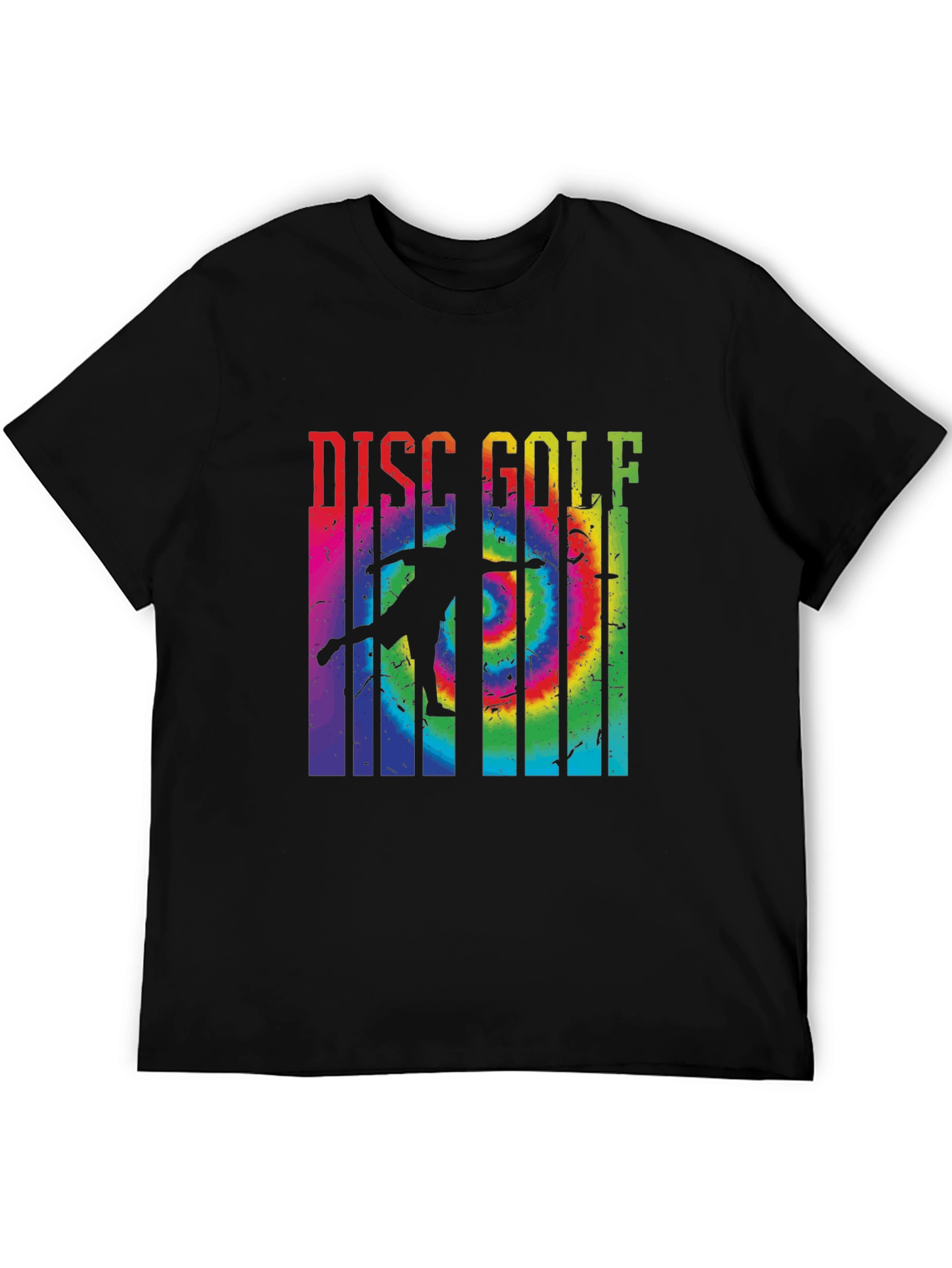 Tie Dye Disc Golf Graphic Tee