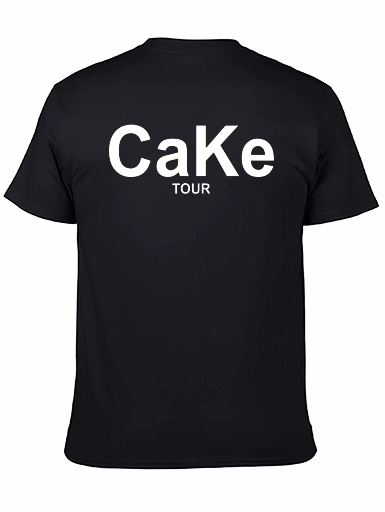 Cake TOUR Black T-Shirt - Band Merchandise