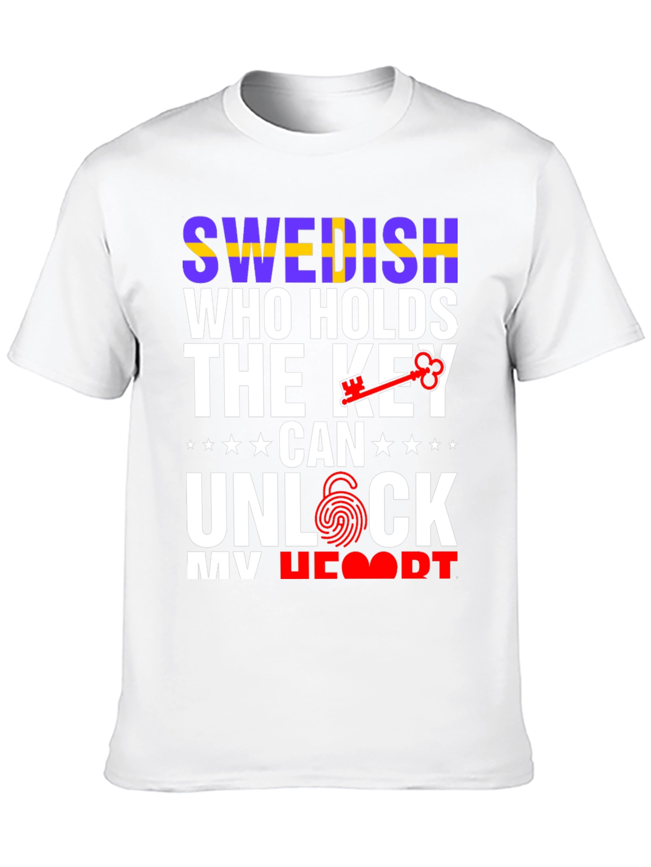 Swedish Key to My Heart T-Shirt