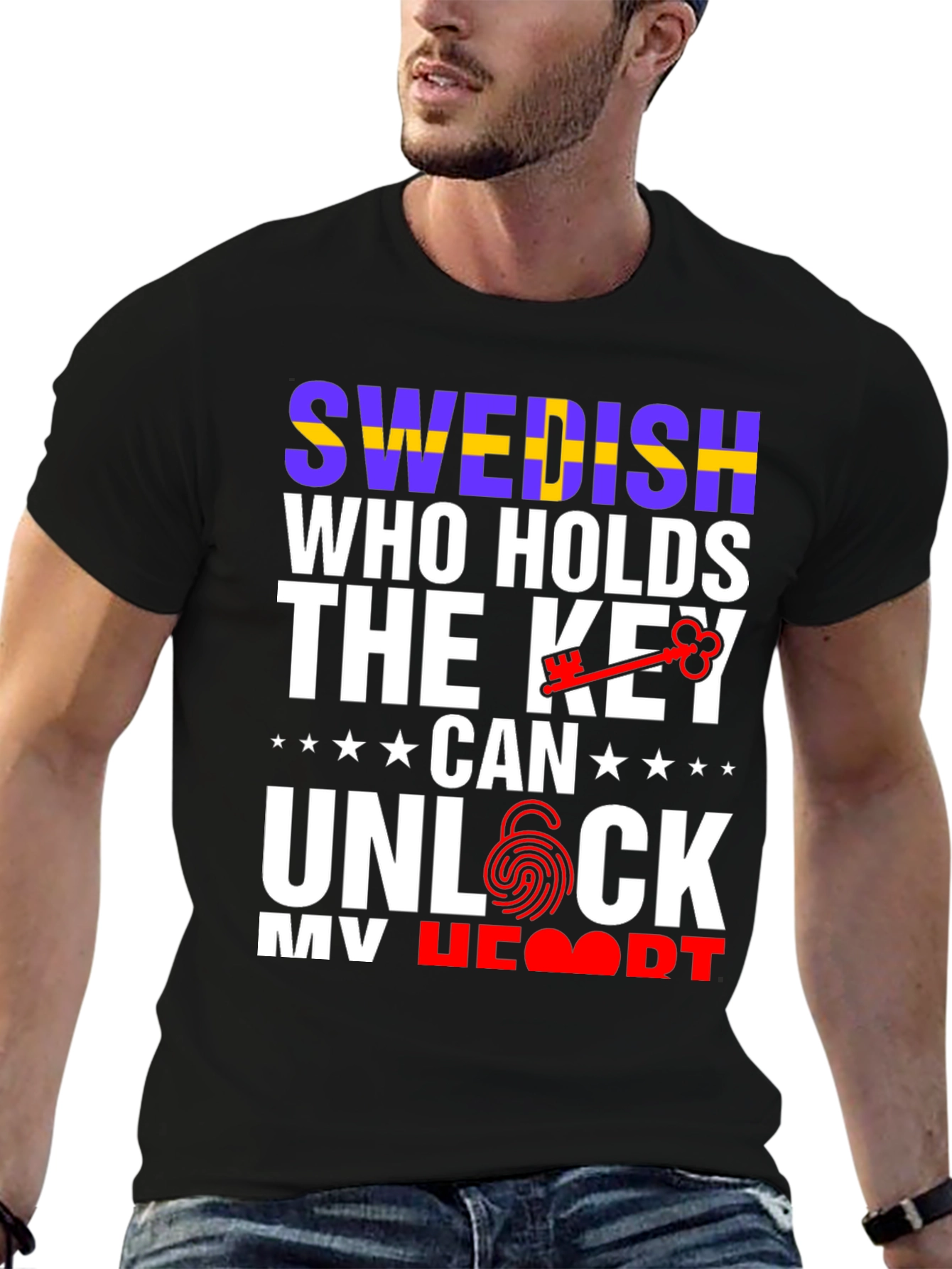 Swedish Key to My Heart T-Shirt