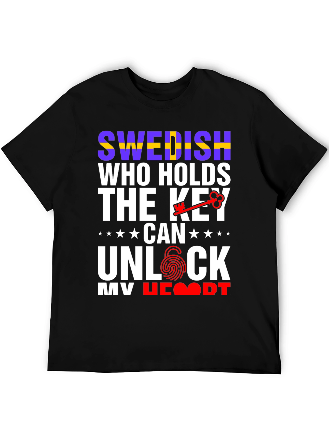 Swedish Key to My Heart T-Shirt