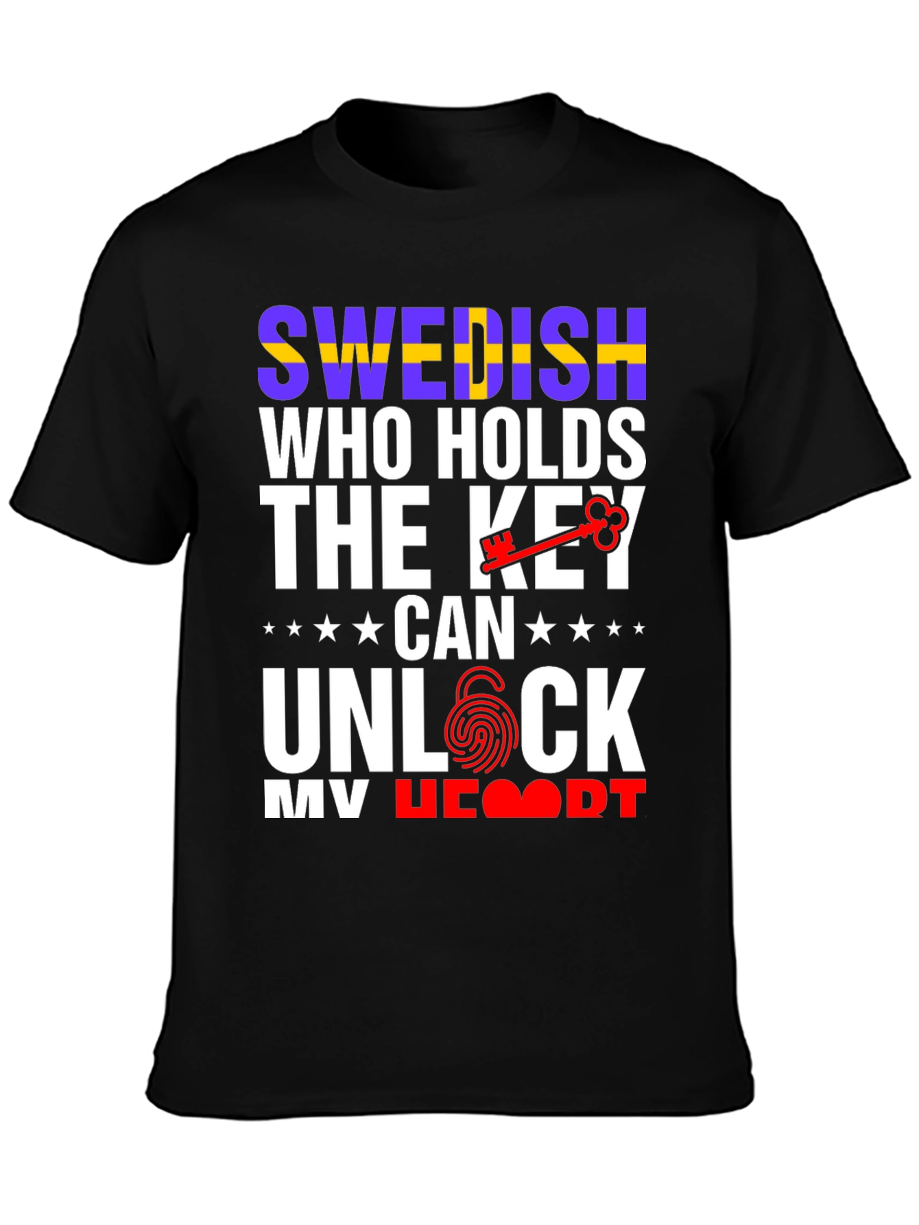 Swedish Key to My Heart T-Shirt