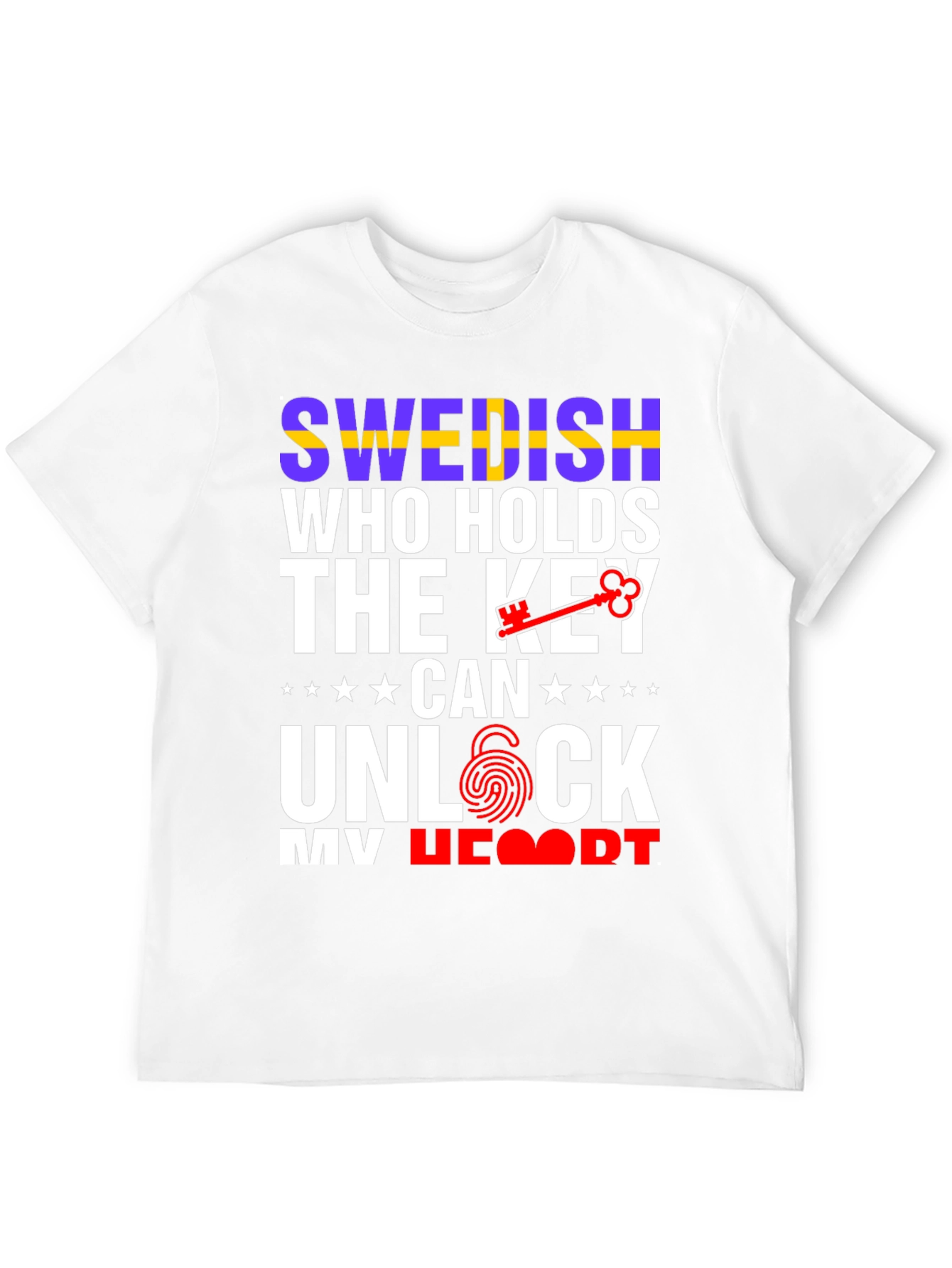 Swedish Key to My Heart T-Shirt