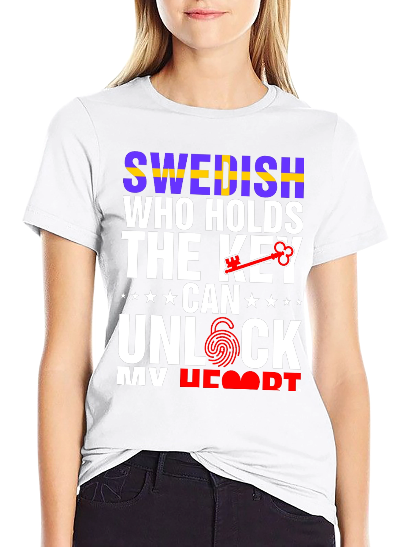 Swedish Key to My Heart T-Shirt