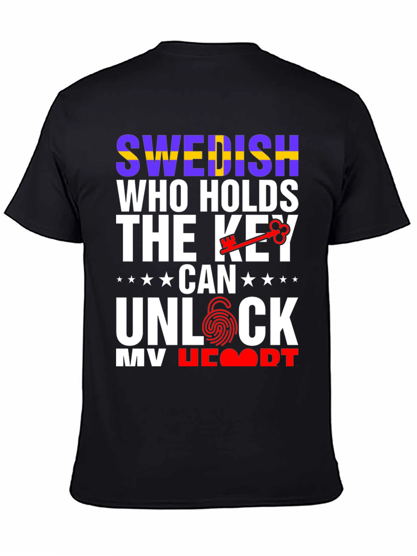 Swedish Key to My Heart T-Shirt