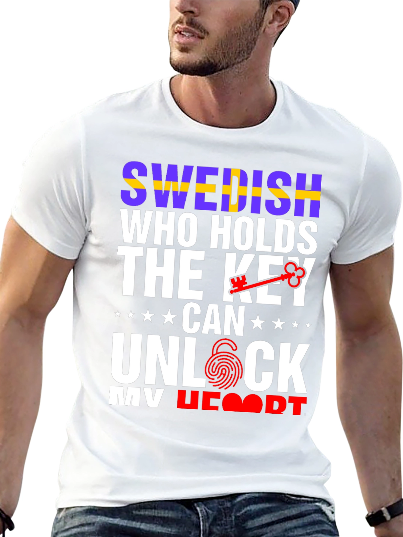 Swedish Key to My Heart T-Shirt